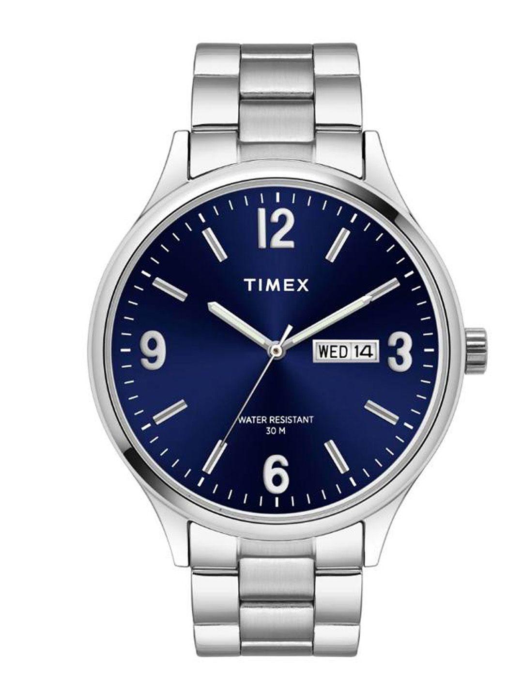 timex-men-brass-dial-&-stainless-steel-bracelet-style-straps-analogue-watch-tweg18420