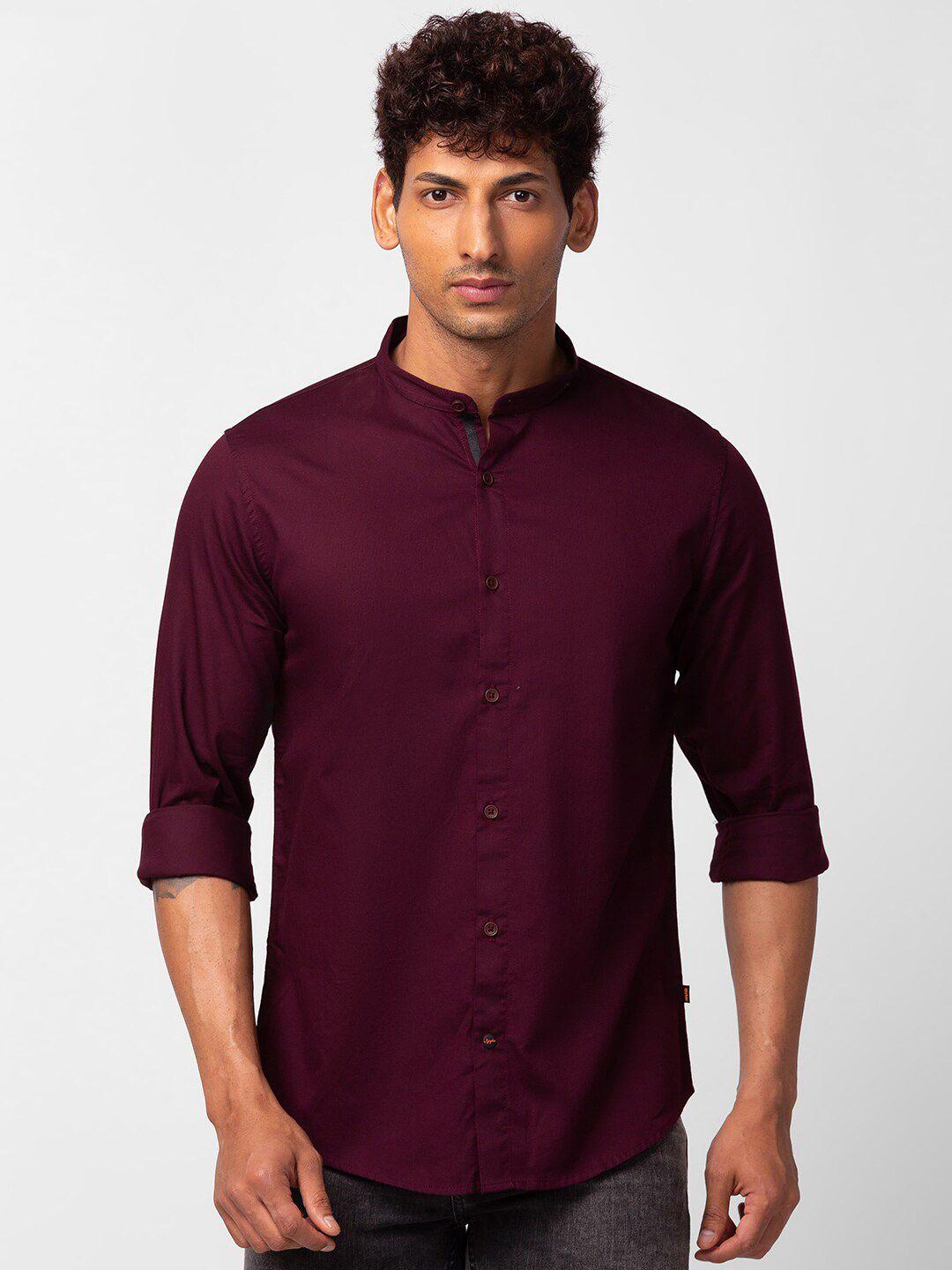 spykar-men-classic-slim-fit-cotton-casual-shirt