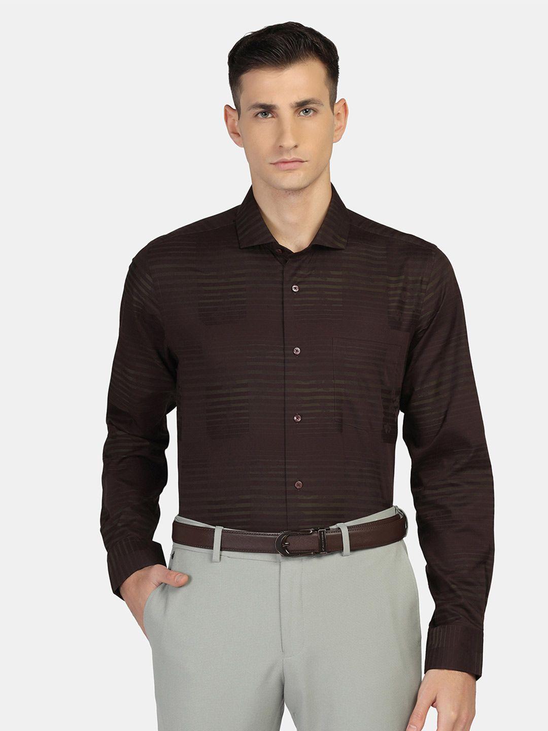 blackberrys-men-slim-fit-horizontal-stripes-striped-formal-shirt
