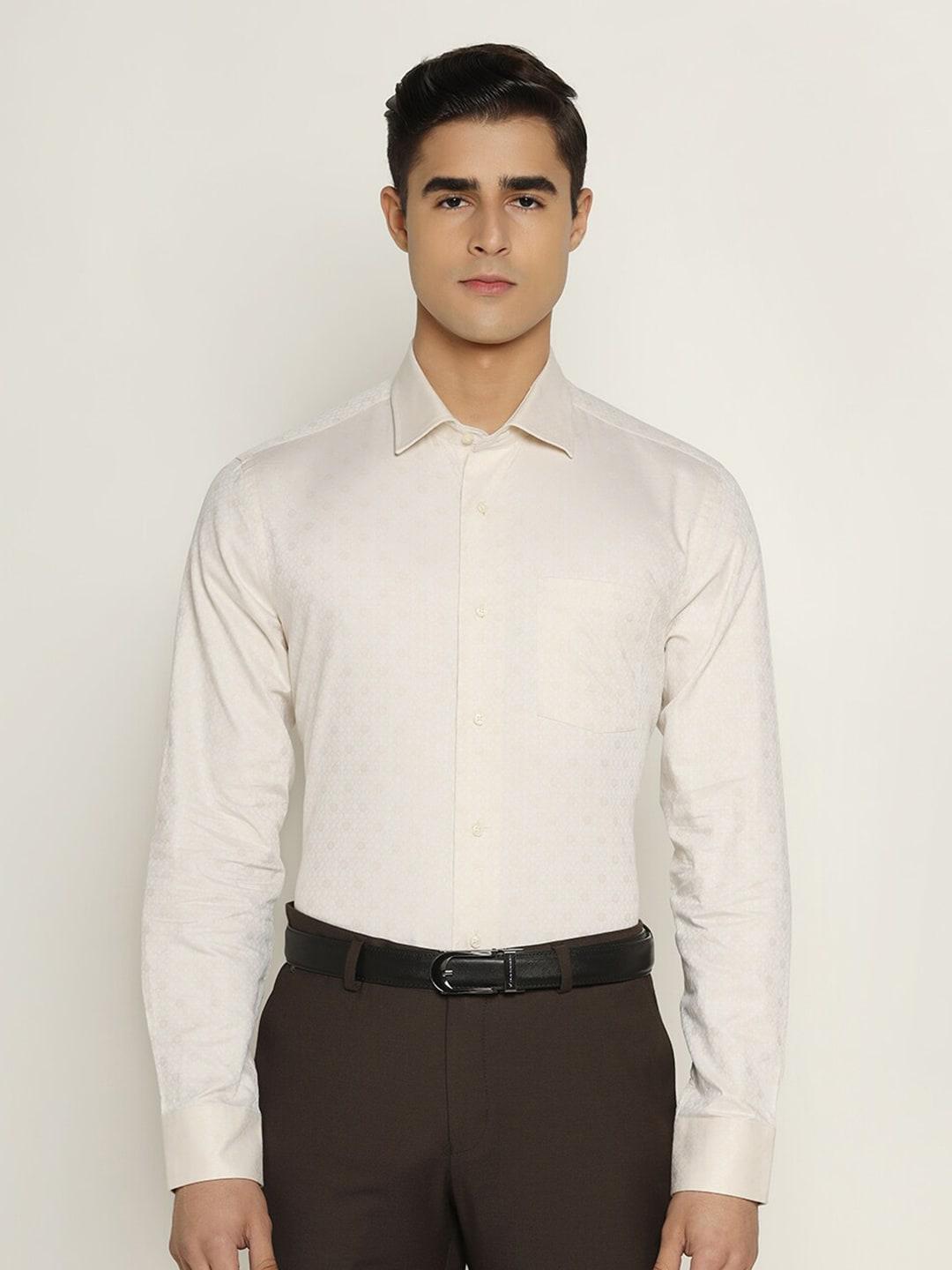 blackberrys-men-slim-fit-printed-pure-cotton-formal-shirt