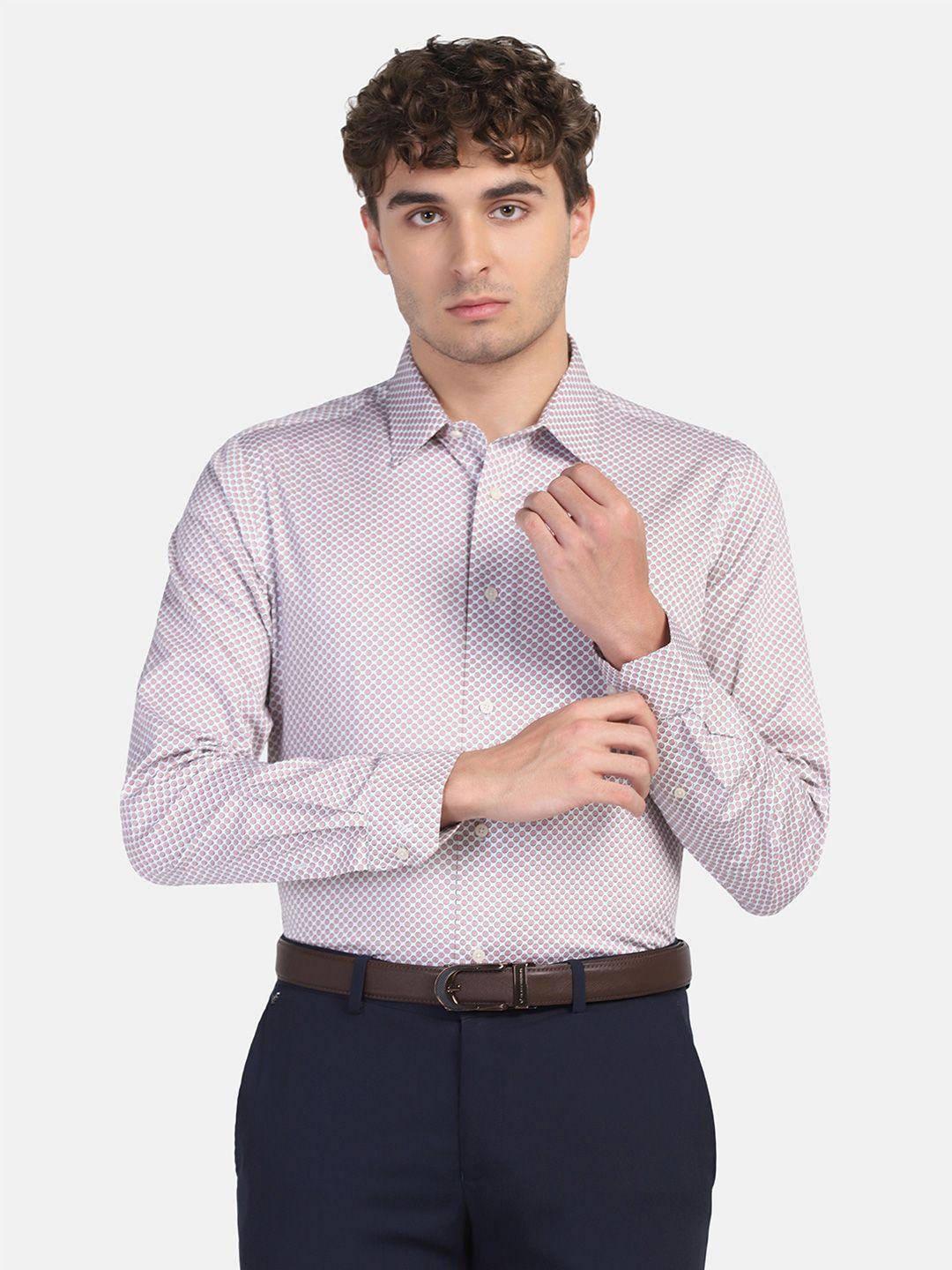 blackberrys-men-white-slim-fit-printed-casual-shirt