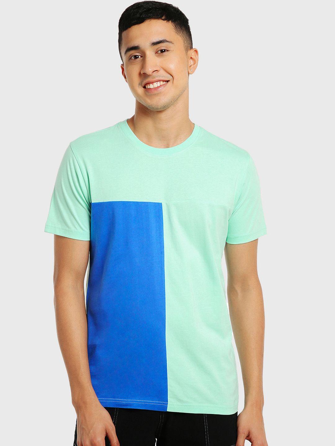 bewakoof-men-colourblocked-t-shirt