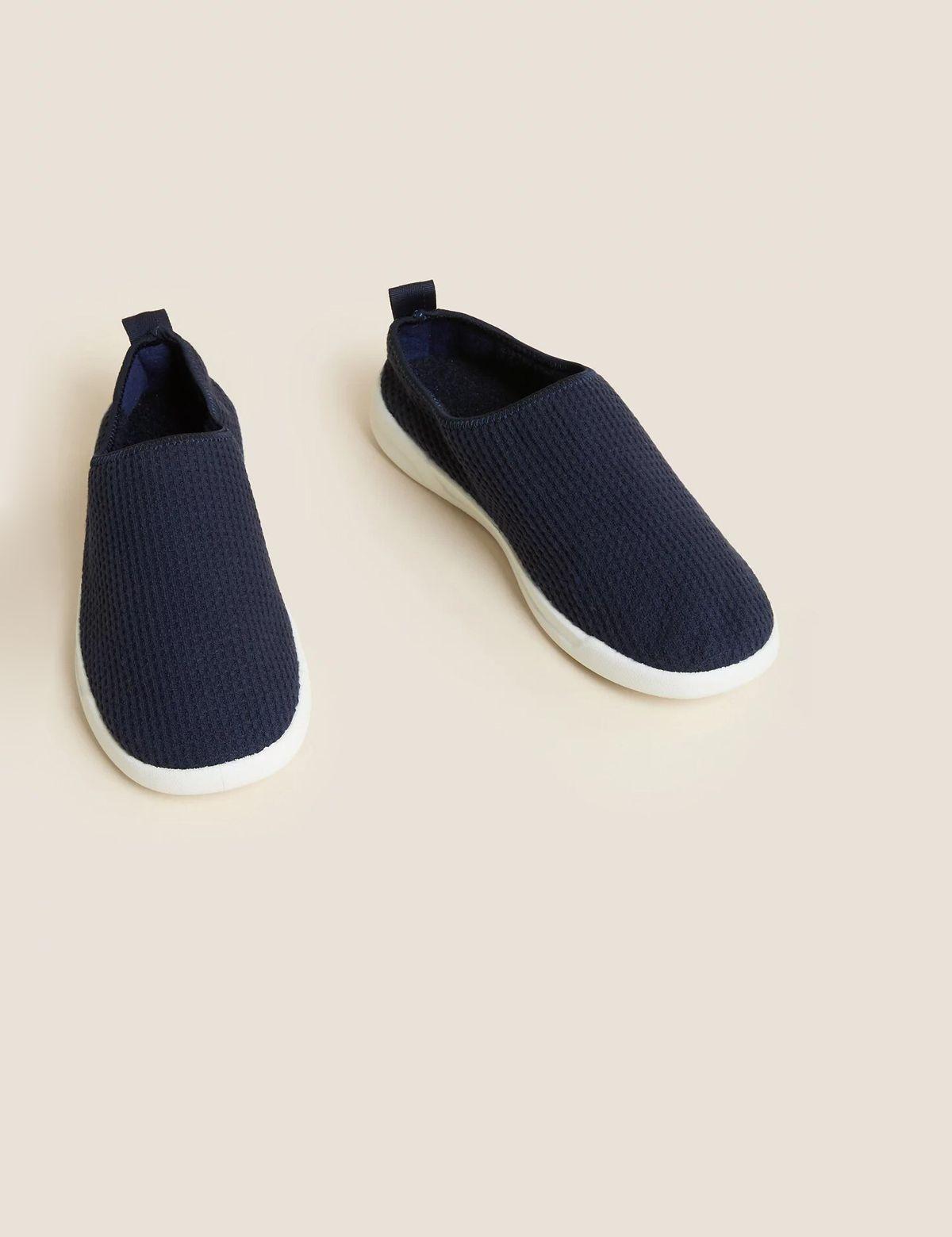 marks-&-spencer-men-woven-design-slip-on-sneakers