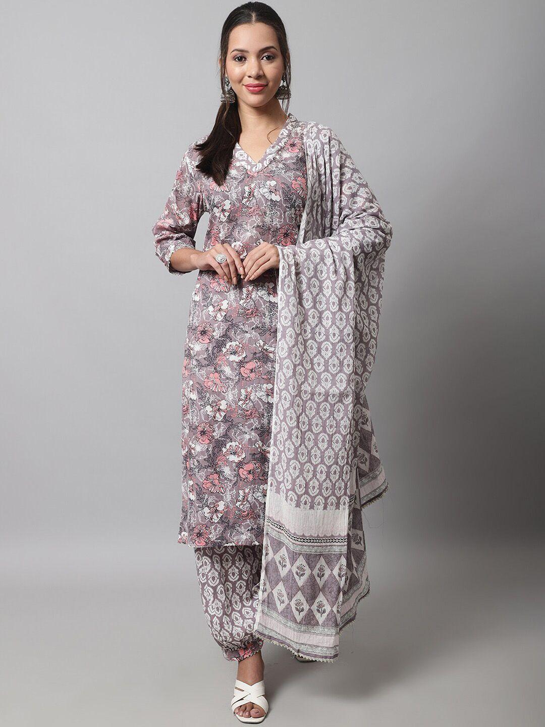 kalini-women-floral-printed-pure-cotton-kurta-with-salwar-&-with-dupatta