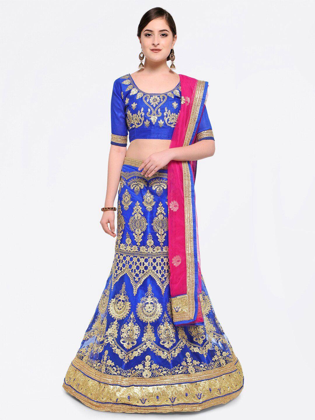 here&now-embroidered-semi-stitched-lehenga-&-unstitched-blouse-with-dupatta