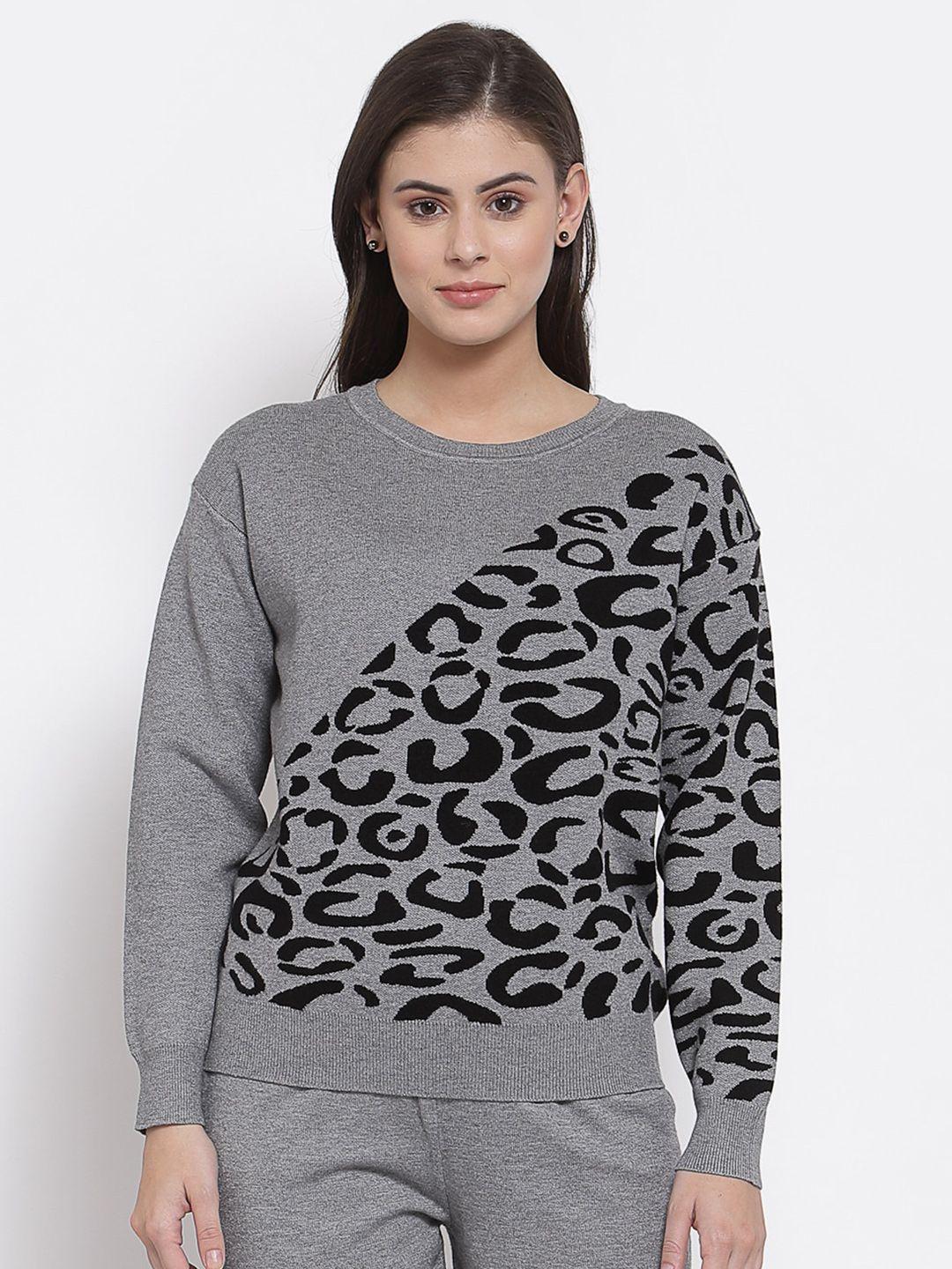 mafadeny-women-animal-printed-pullover