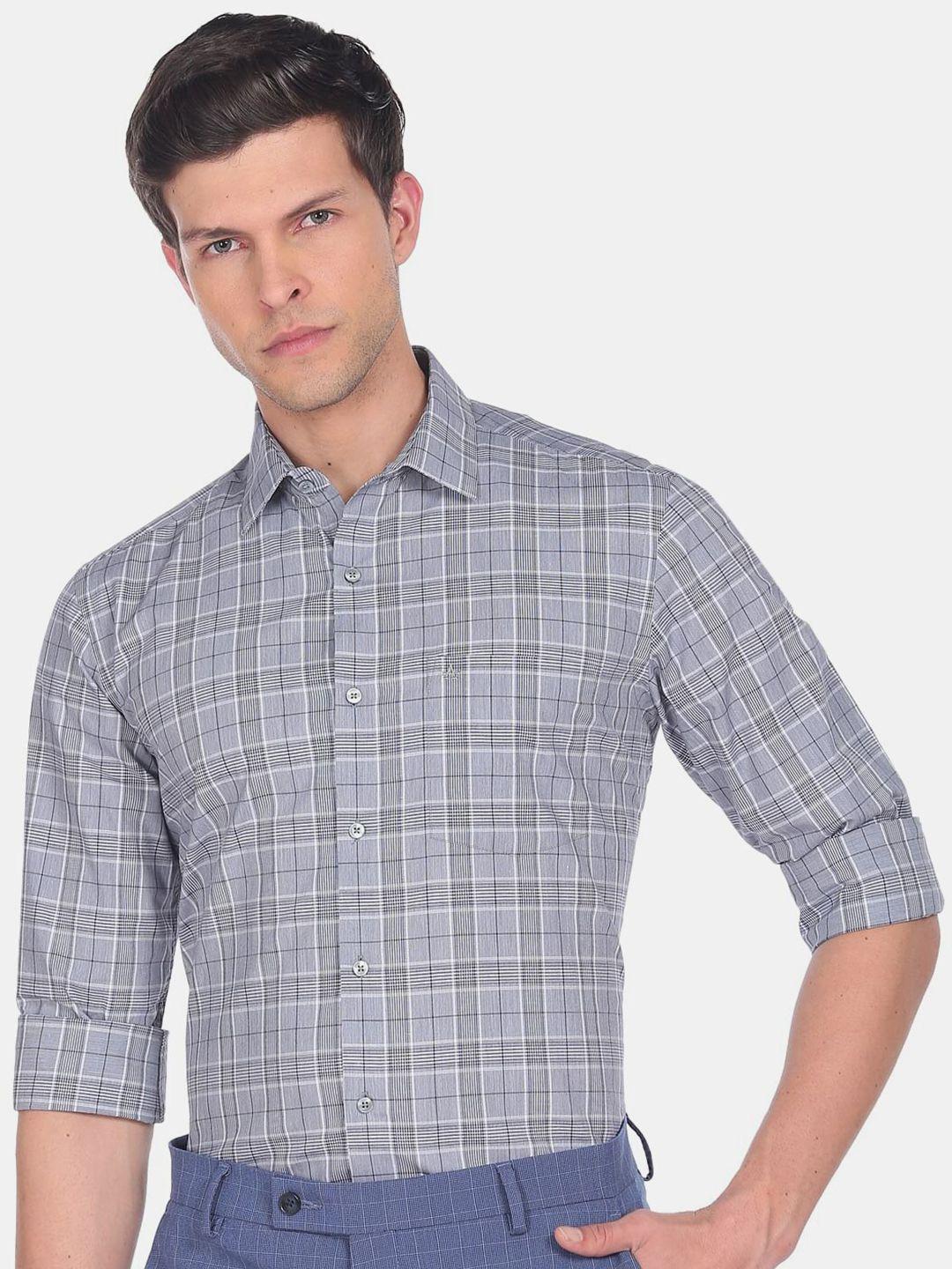 arrow-men-tartan-checks-casual-pure-cotton-shirt
