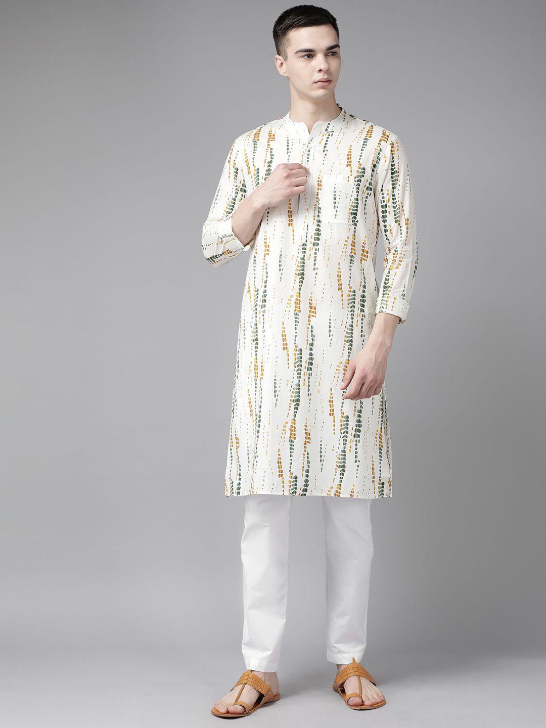 see-designs-men-printed-pure-cotton-kurta-with-pyjamas