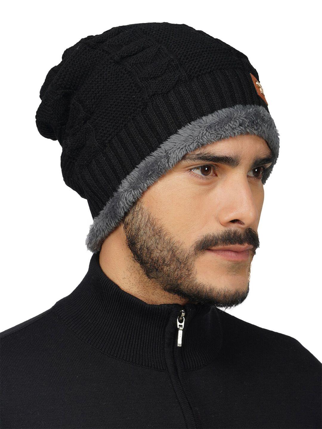 isweven-self-design-woolen-winter-beanie-caps