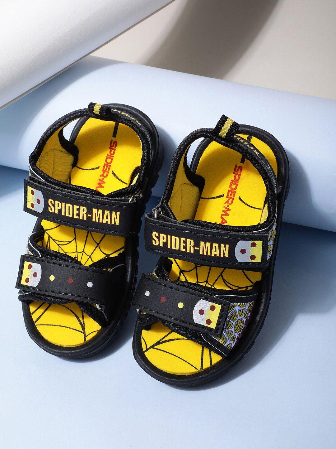 kids-ville-boys-classic-spiderman-printed-velcro-comfort-sandals