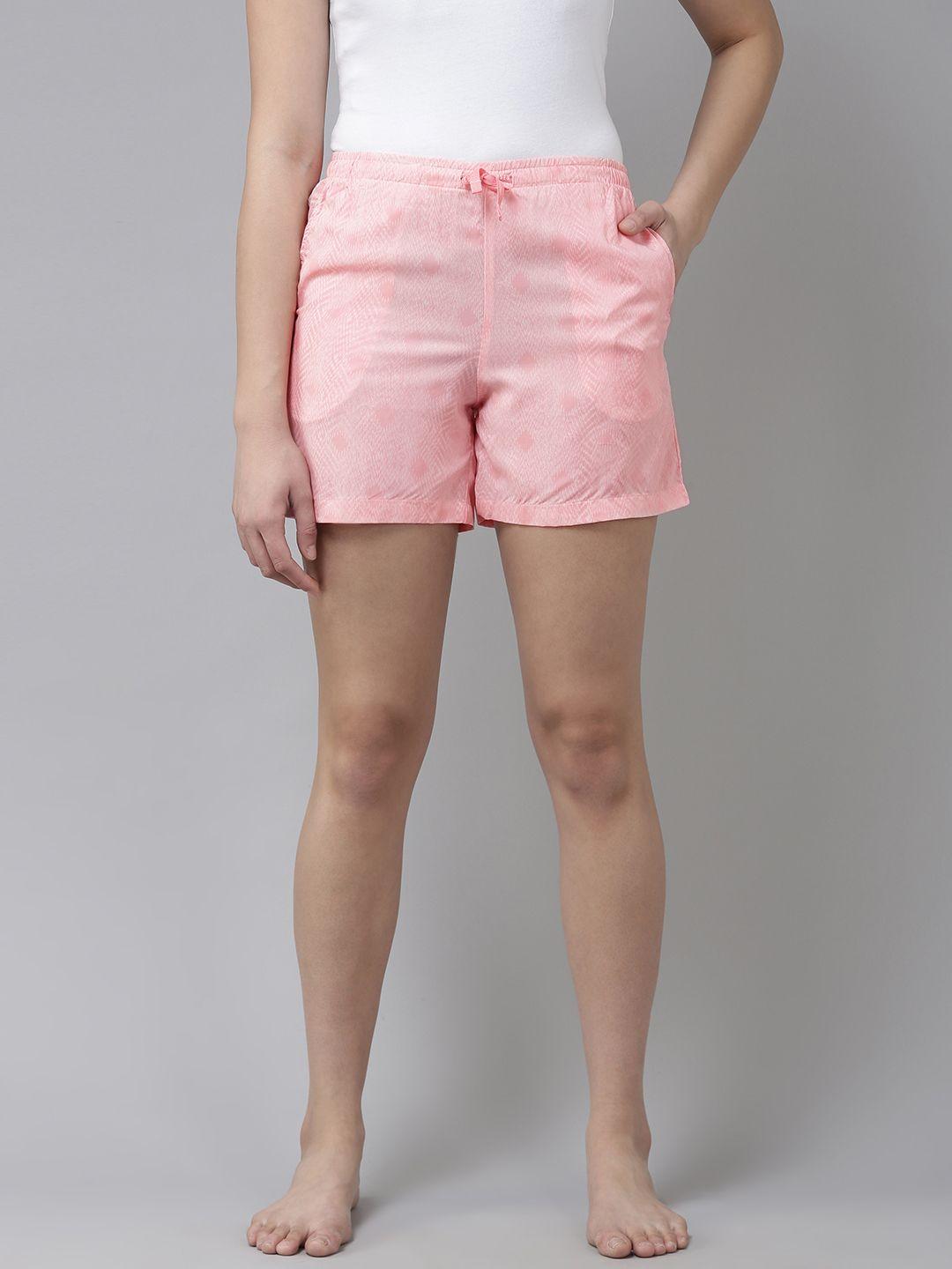 van-heusen-women-geometric-printed-lounge-shorts