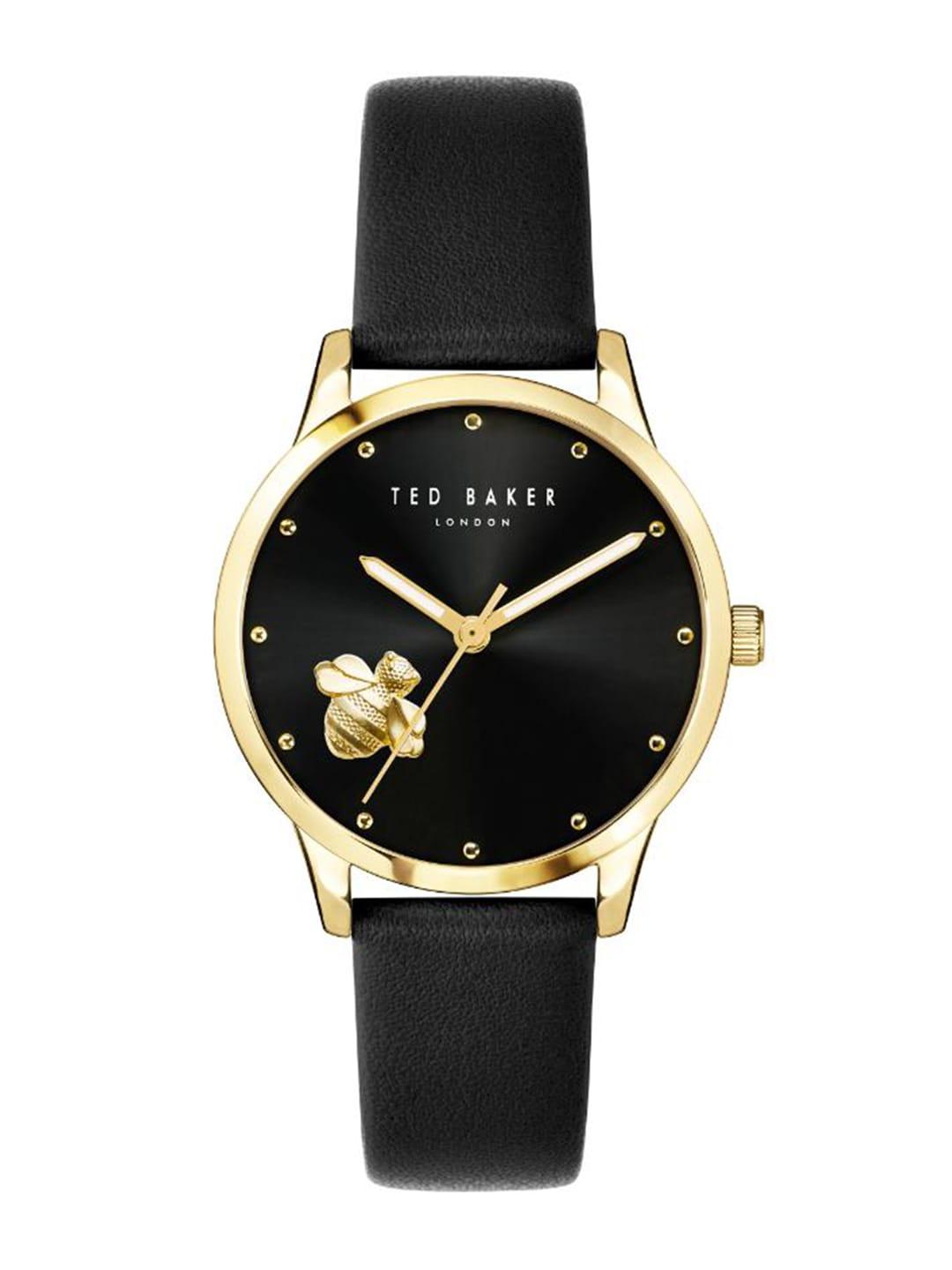 ted-baker-women-leather-straps-analogue-watch