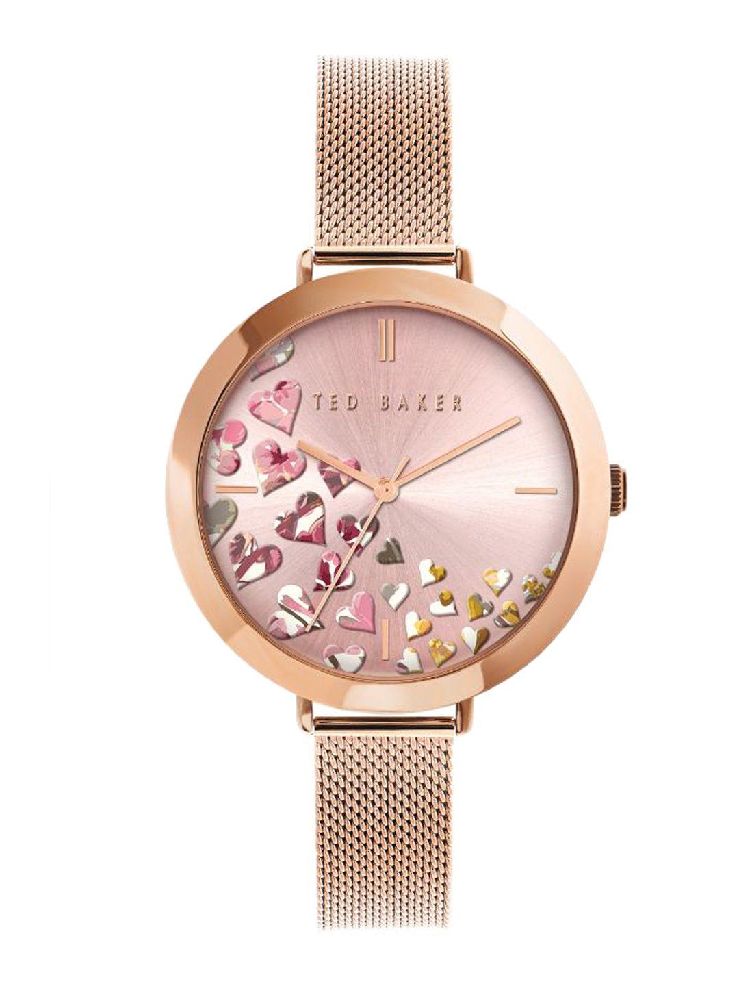 ted-baker-women-printed-dial-stainless-steel-bracelet-style-straps-analogue-watch