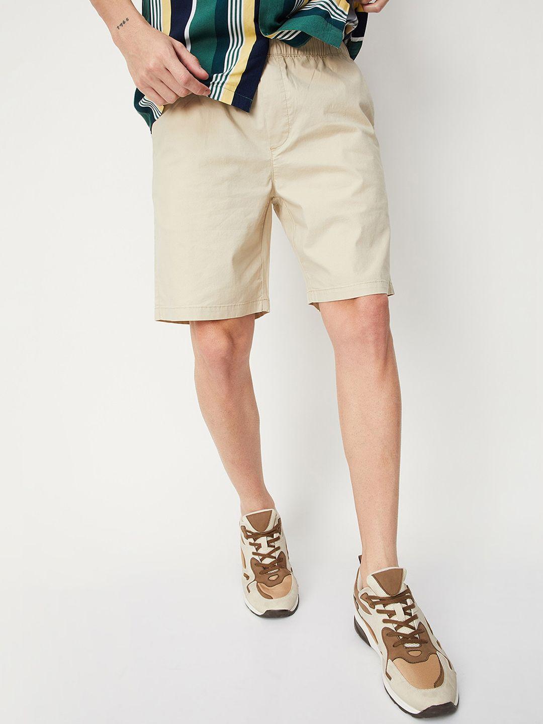 max-men-mid-rise-cotton-shorts