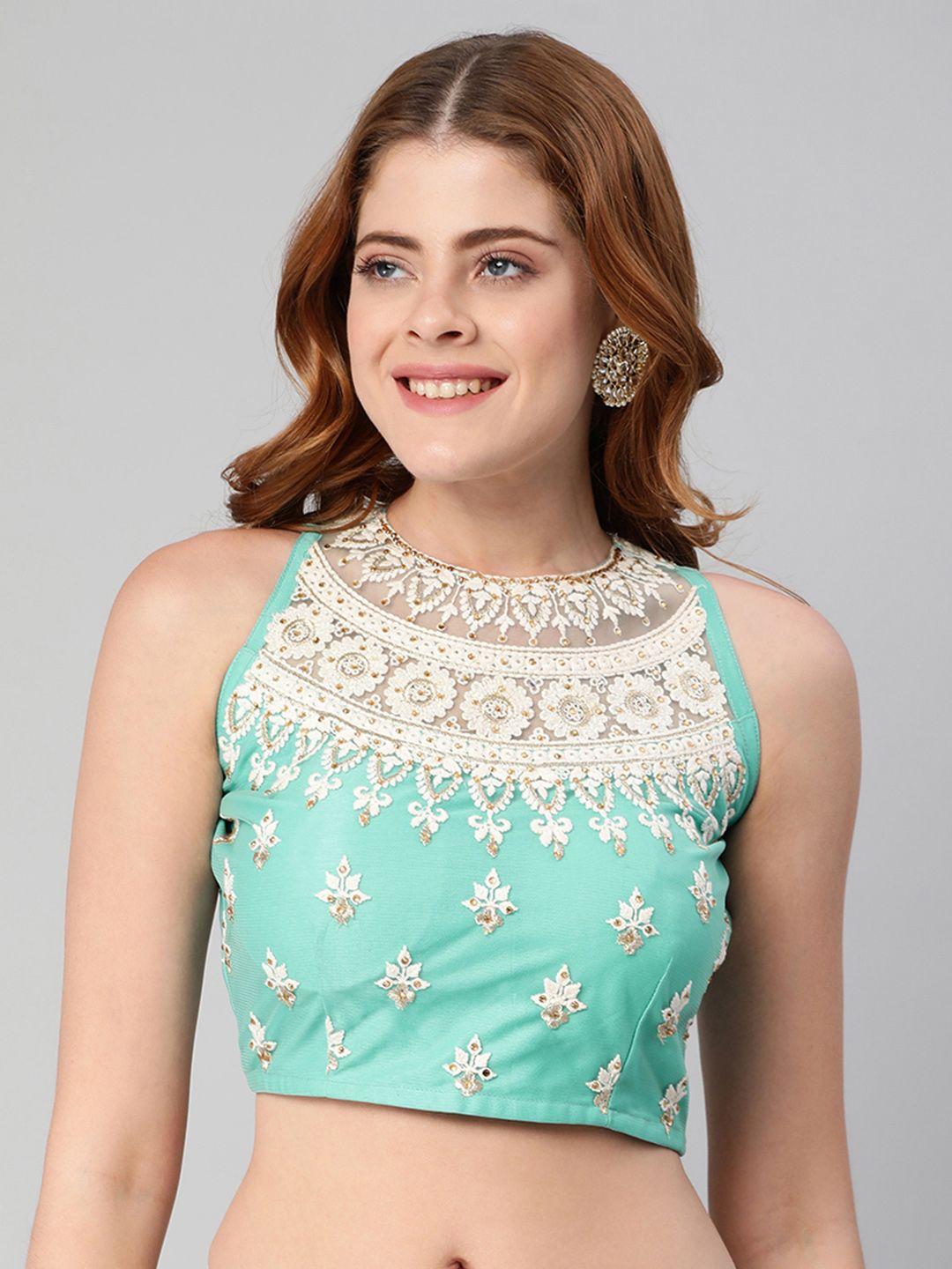 flaher-zari-embroidered-saree-blouse