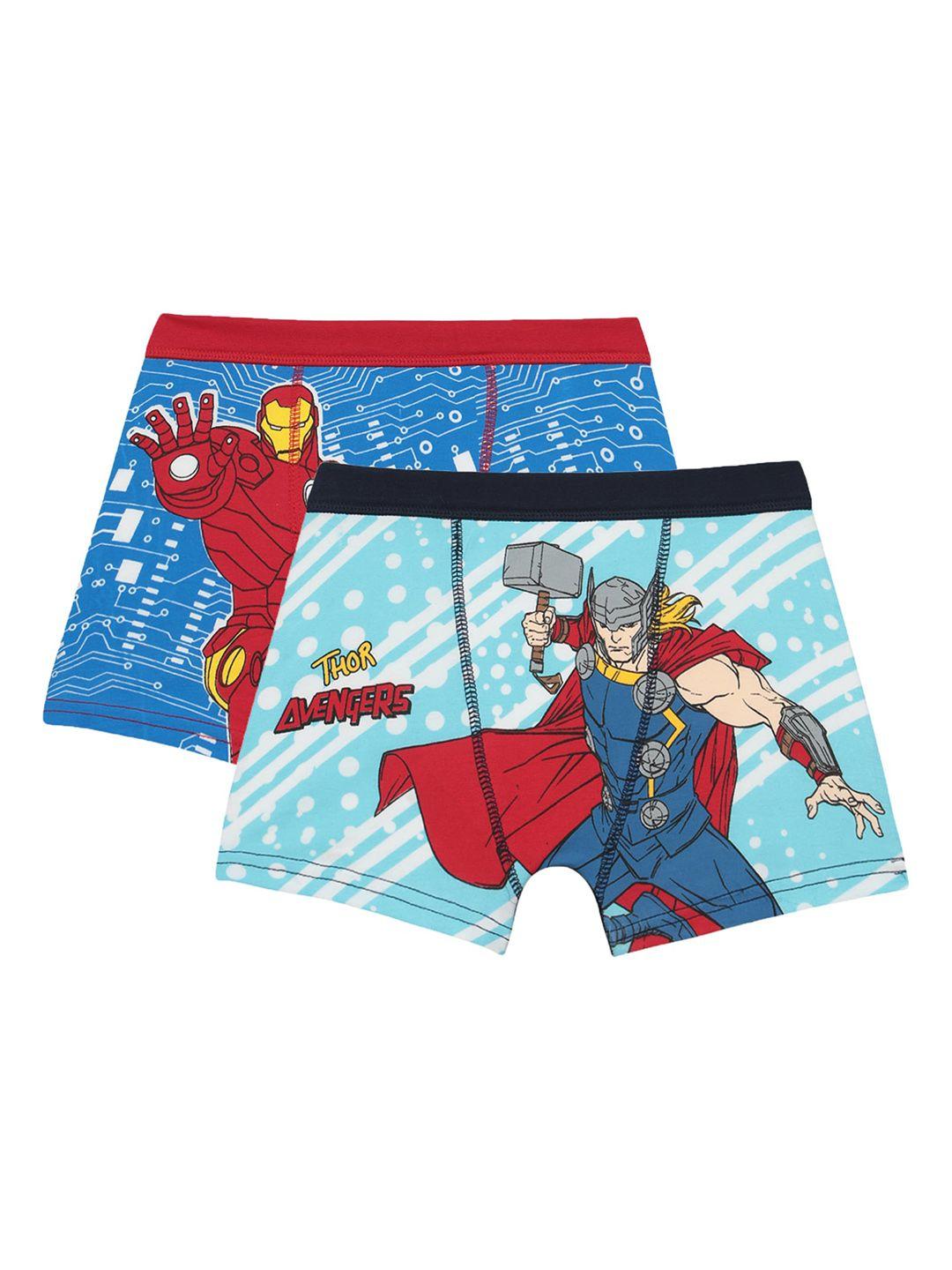 bodycare-kids-boys-pack-of-2-printed-cotton-trunks