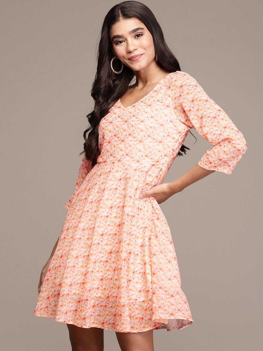 ziyaa-floral-georgette-dress