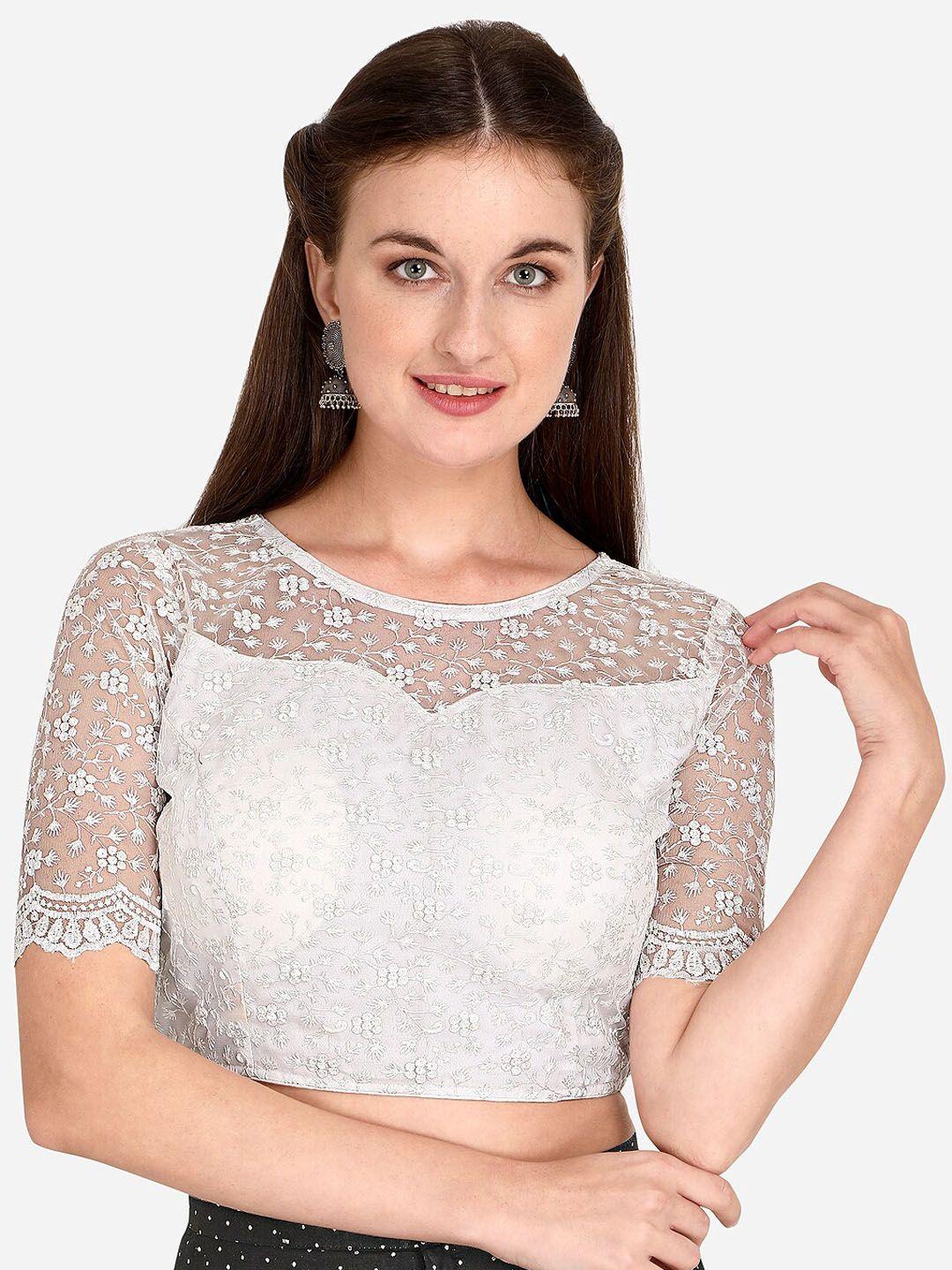 amrutam-fab-embroidered-net-boat-neck-saree-blouse