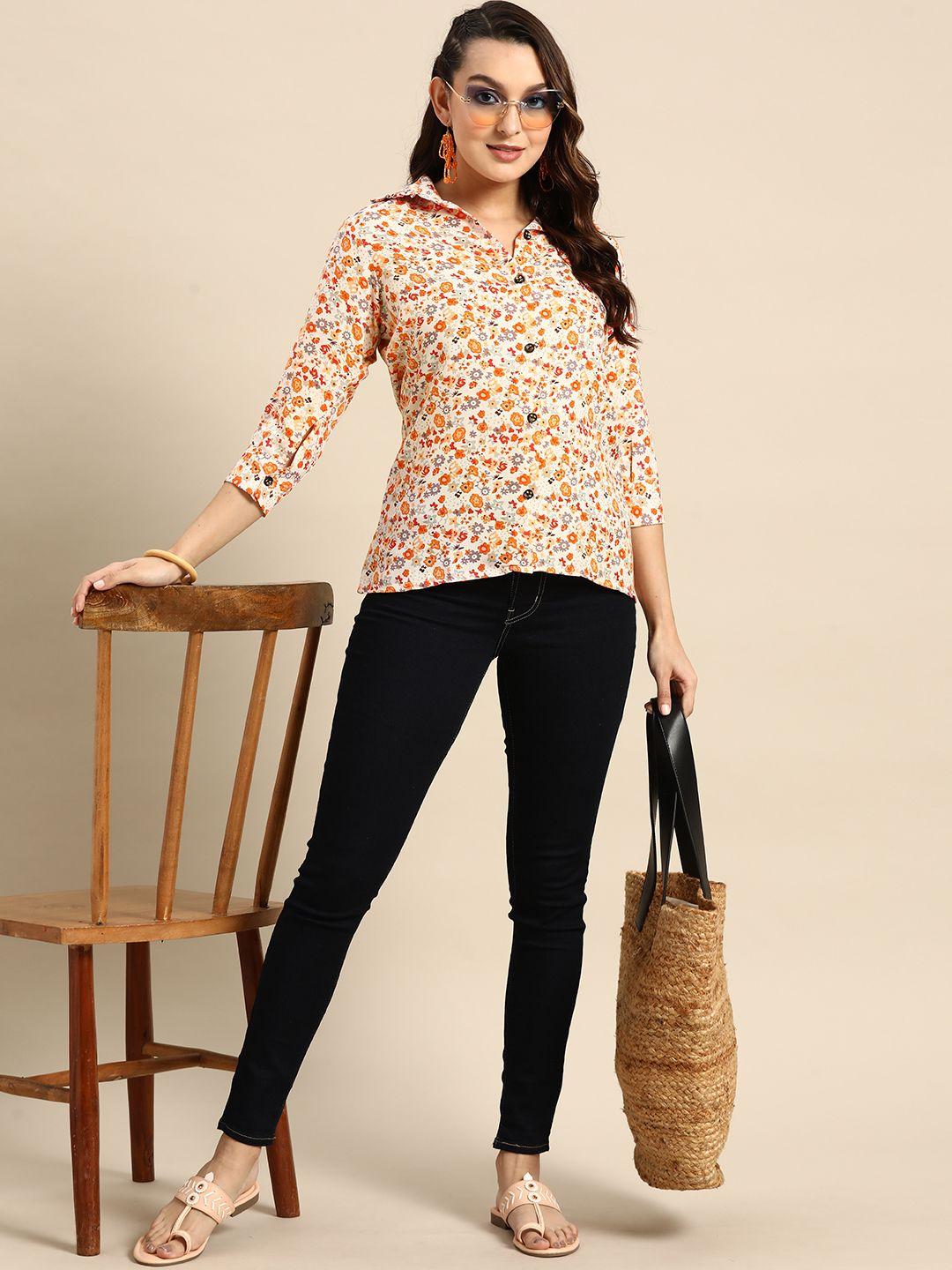 sangria-floral-print-shirt-style-top