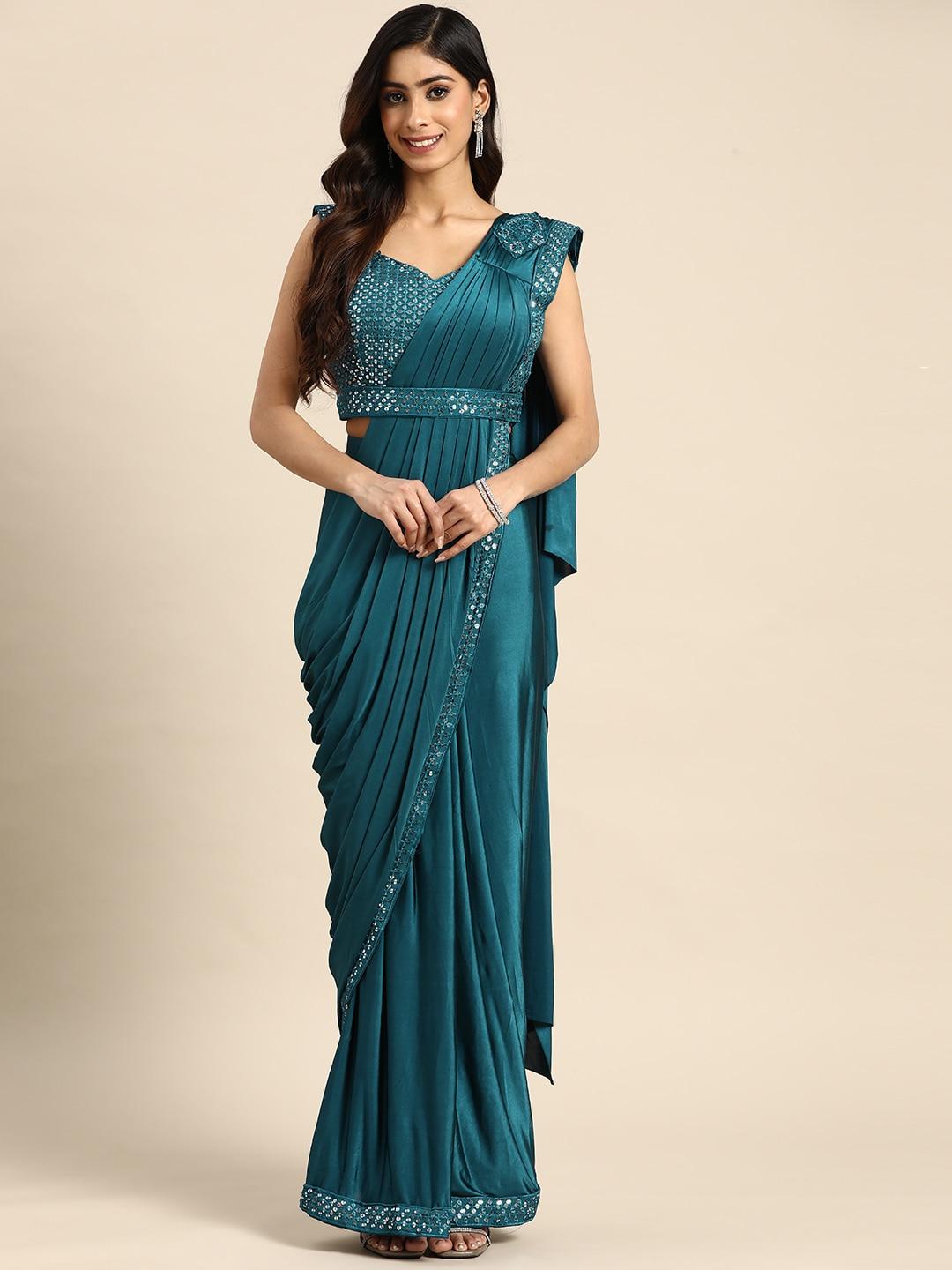 grancy-sequinned-ready-to-wear-saree-with-belt
