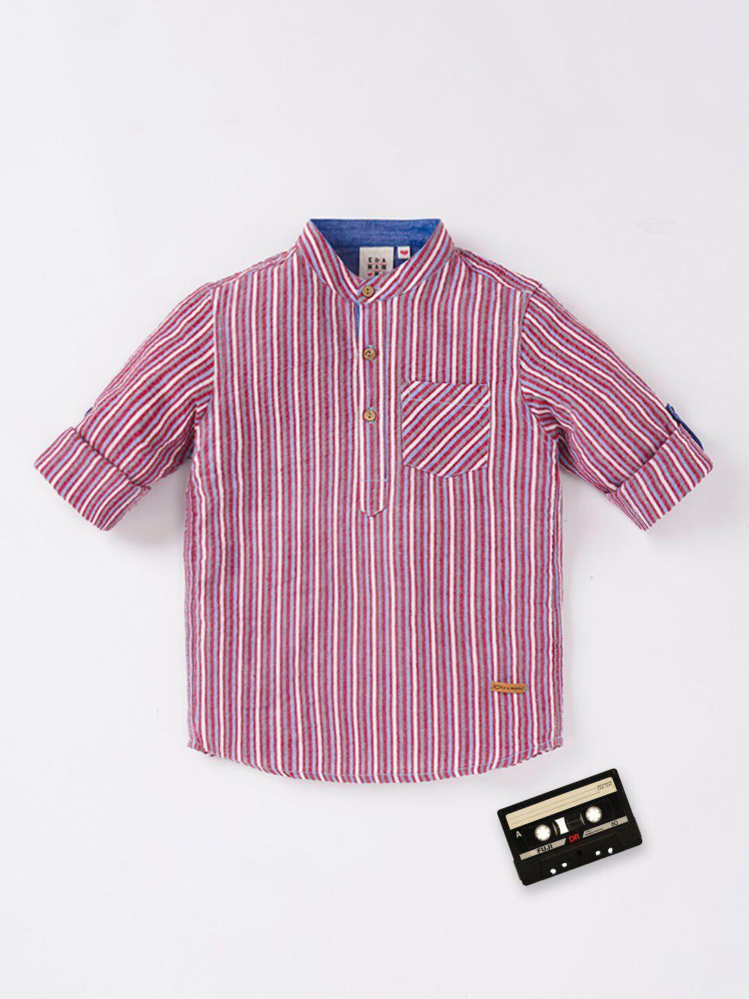 ed-a-mamma-boys-cotton-striped-casual-shirt