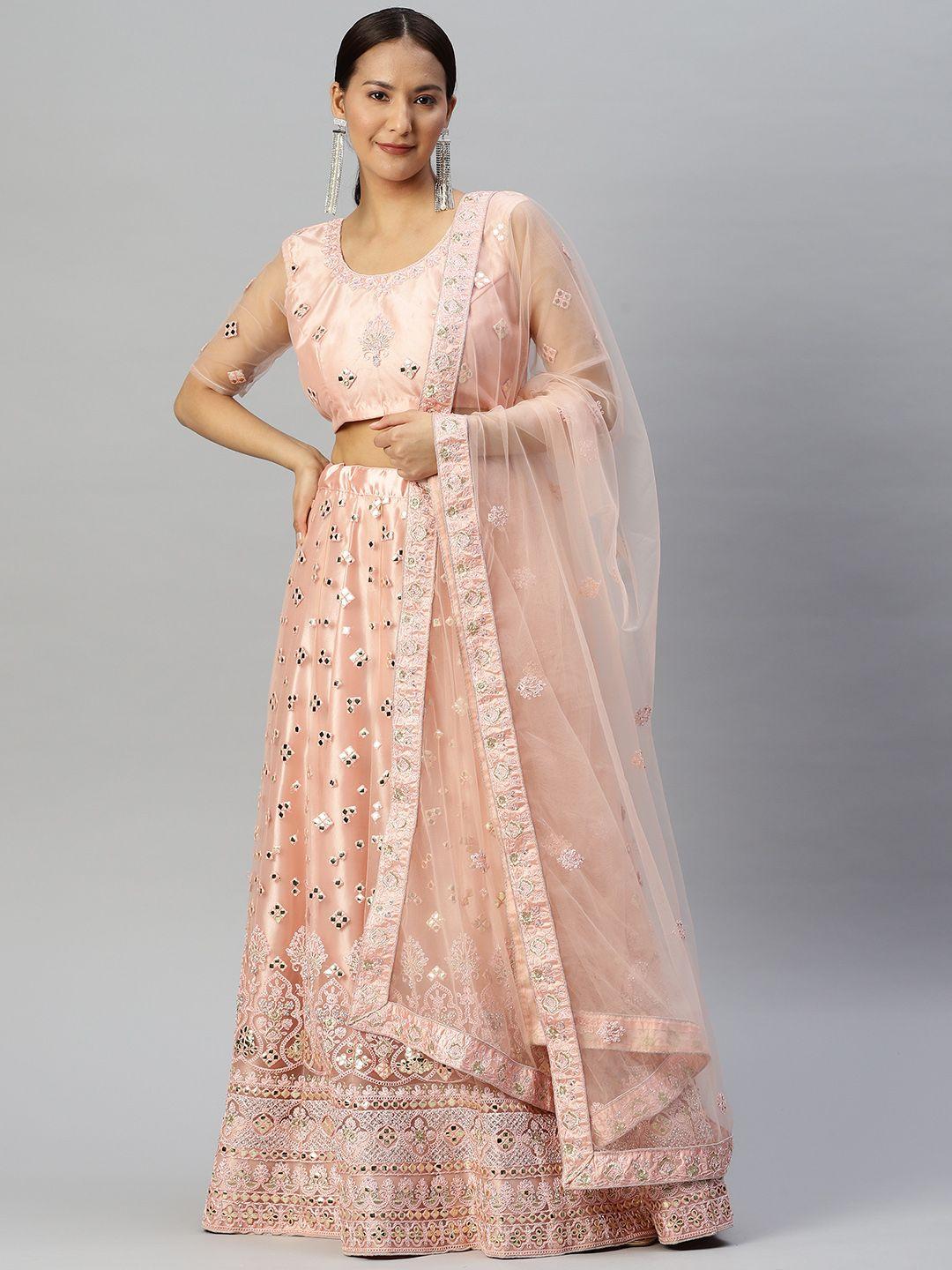 readiprint-fashions-embroidered-thread-work-unstitched-lehenga-&-blouse-with-dupatta