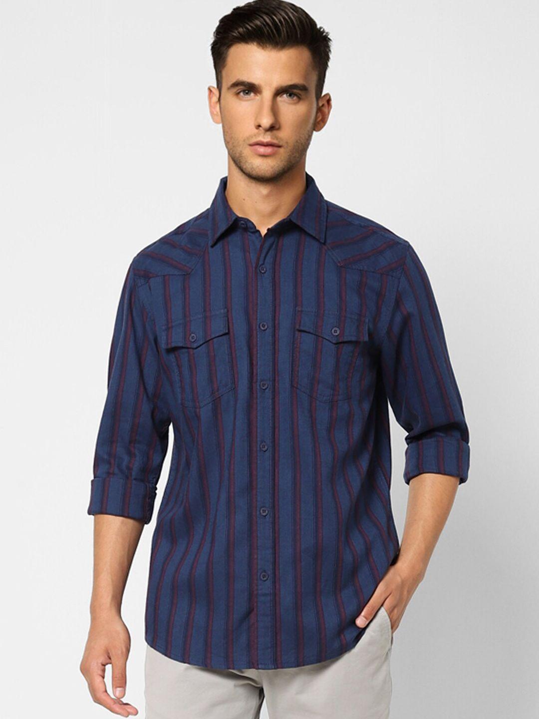 jack-&-jones-men-striped-cotton-shirt
