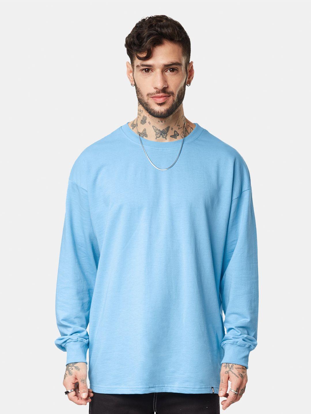 the-souled-store-men-long-drop-shoulder-sleeve-longline-loose-fitted-t-shirt