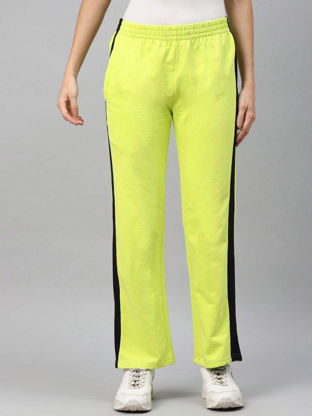 laabha-women-colourblocked-straight-fit-track-pants
