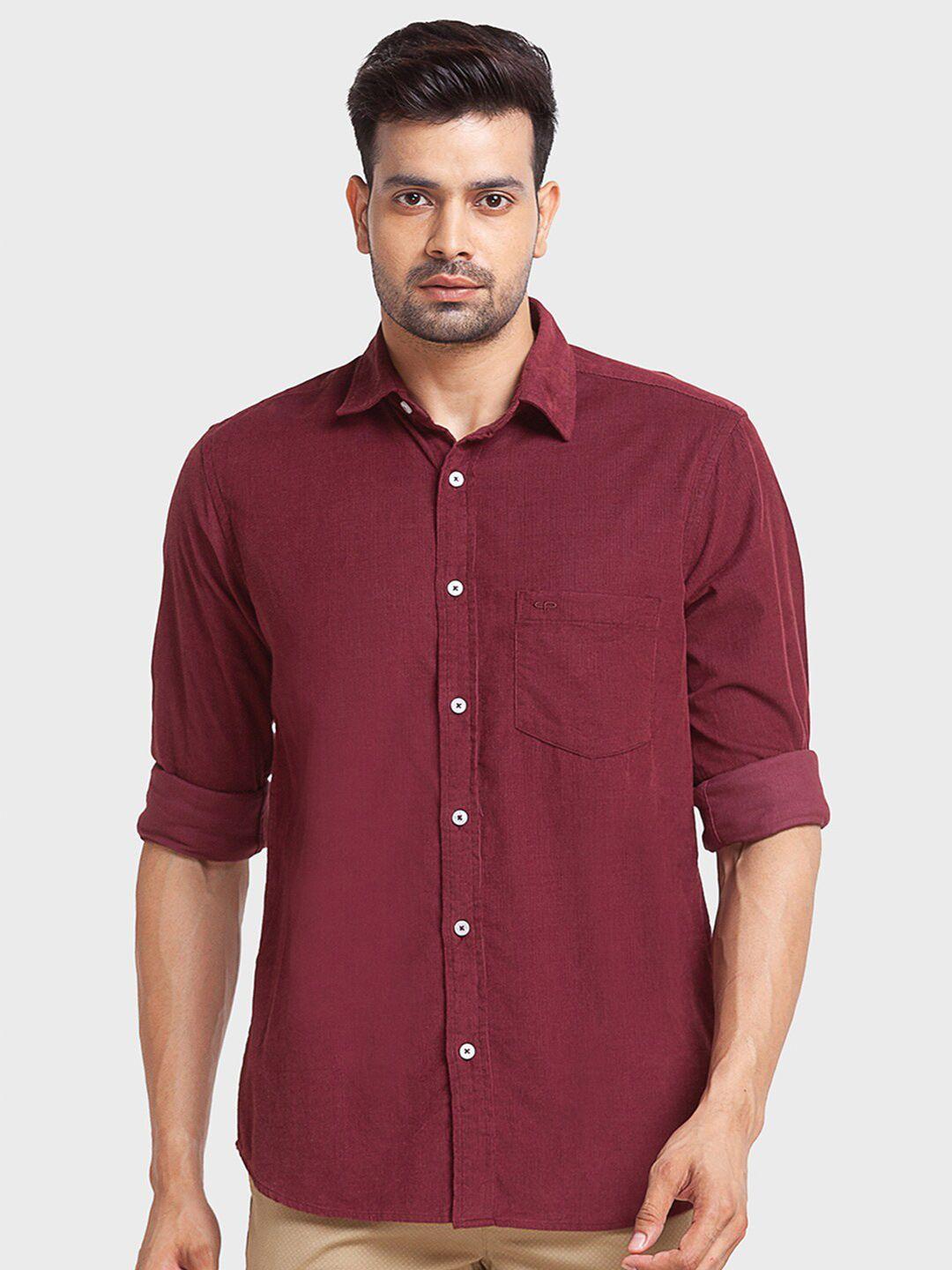 colorplus-men-tailored-fit-cotton-casual-shirt