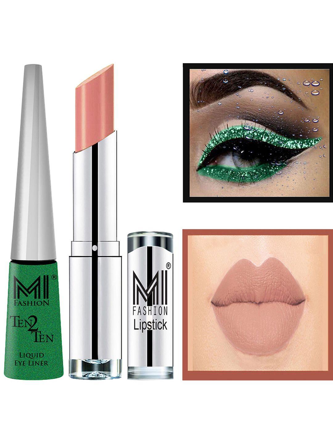 mi-fashion-set-of-ten2ten-liquid-eyeliner---04-&-creme-matte-lipstick---25