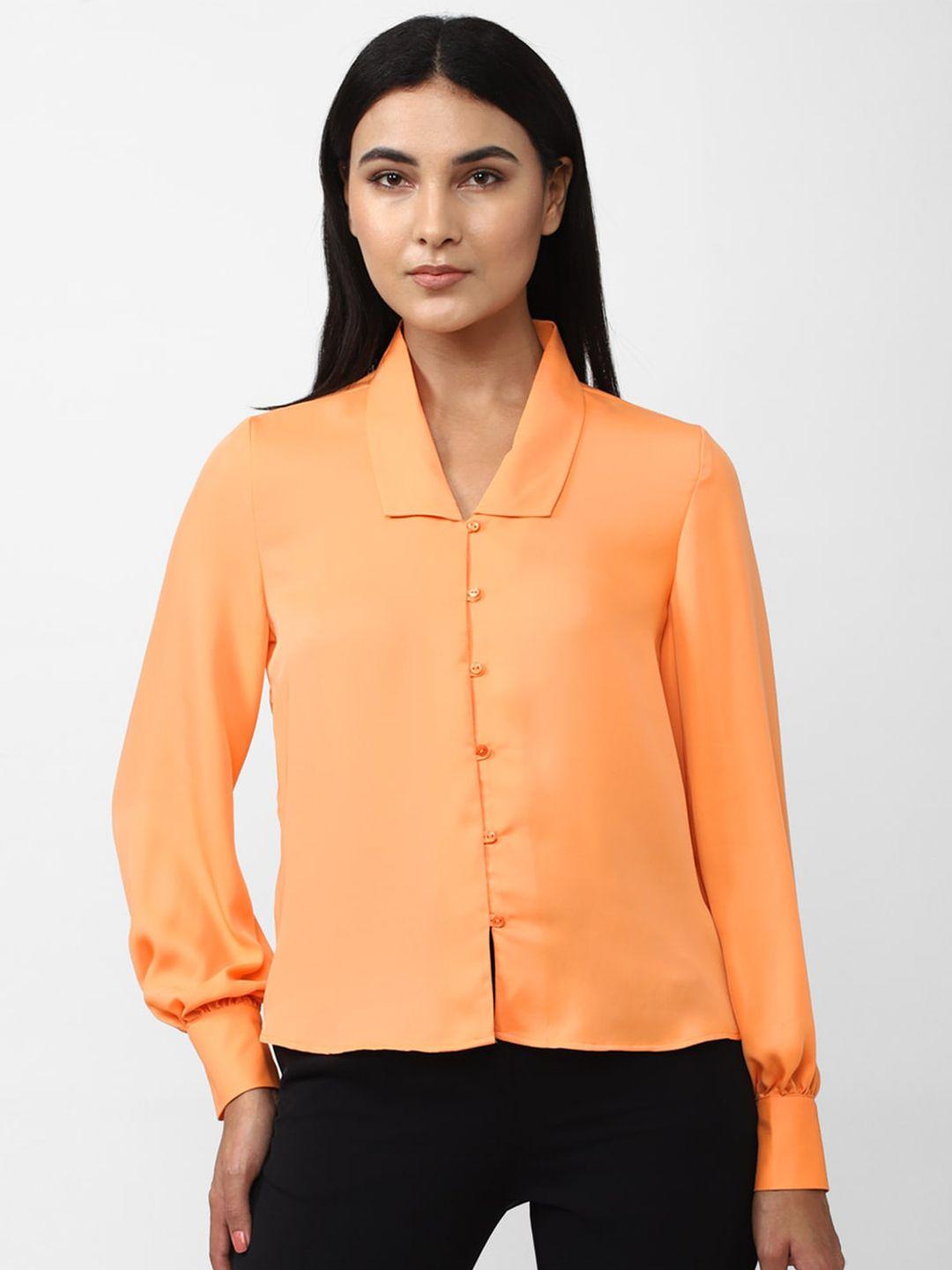 van-heusen-woman-women-spread-collar-casual-shirt