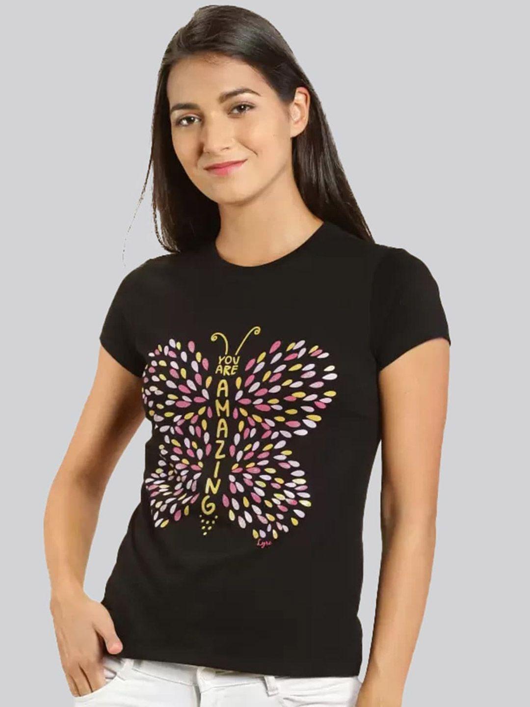 lyra-women-typography-printed-cotton-t-shirt