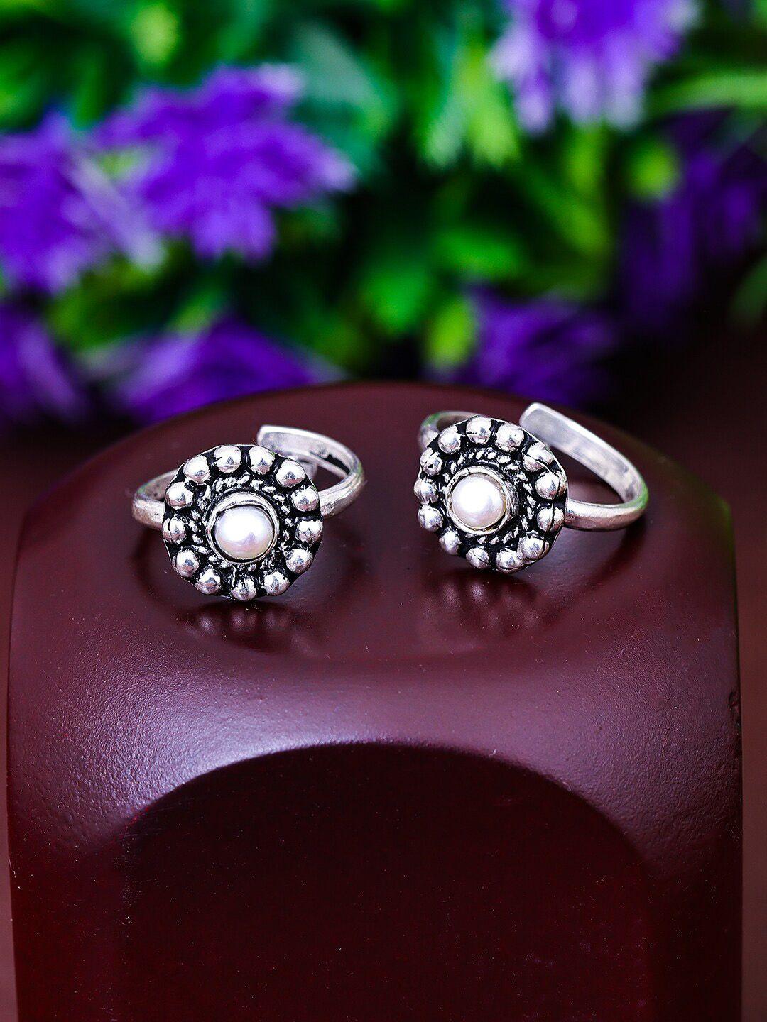 pissara-by-sukkhi-set-of-2-925-sterling-silver-rhodium-plated-beaded-adjustable-toe-rings