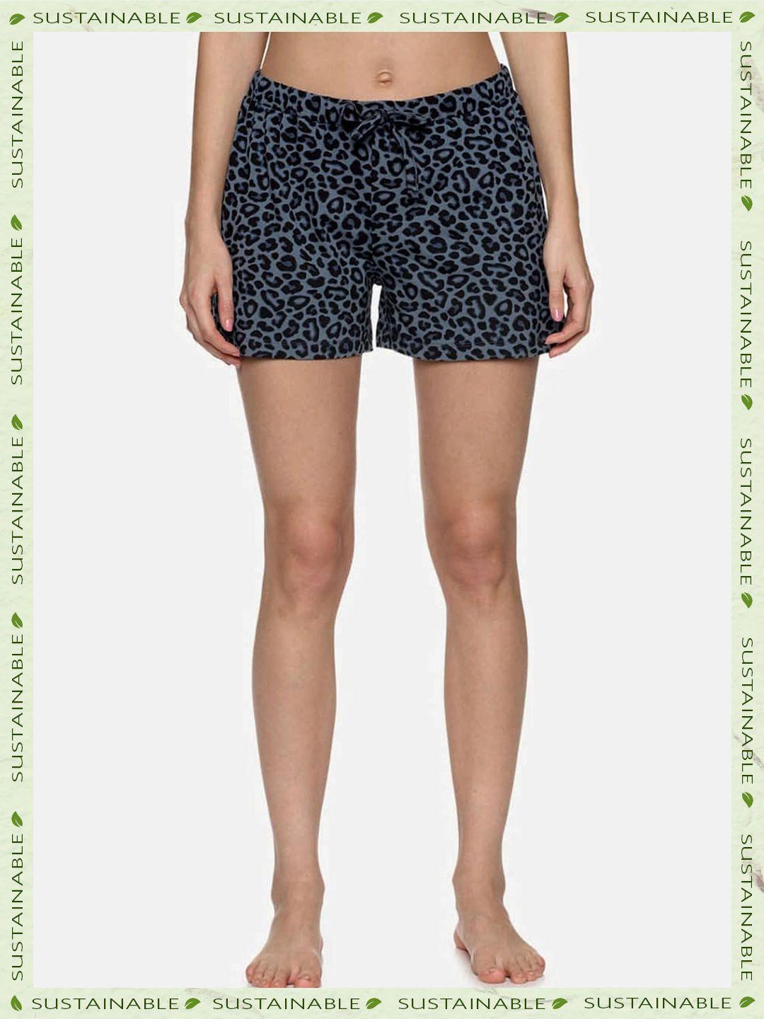 here&now-women-printed-cotton-lounge-shorts
