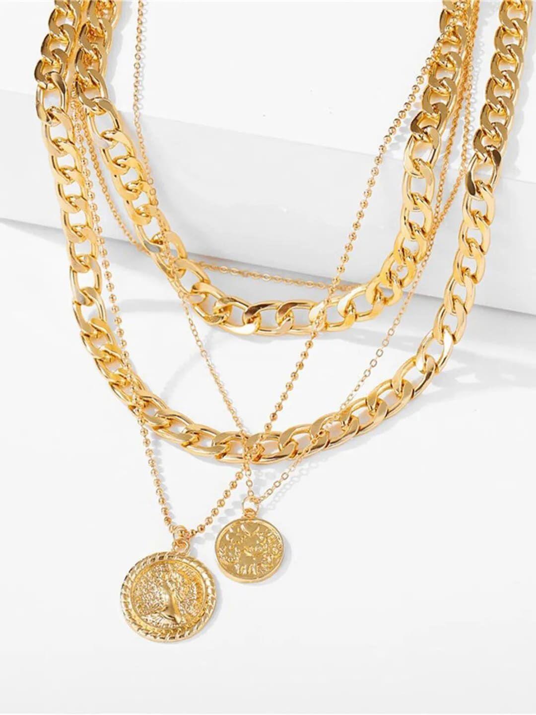 jewels-galaxy-gold-plated-multi-layer-dual-coin-necklace