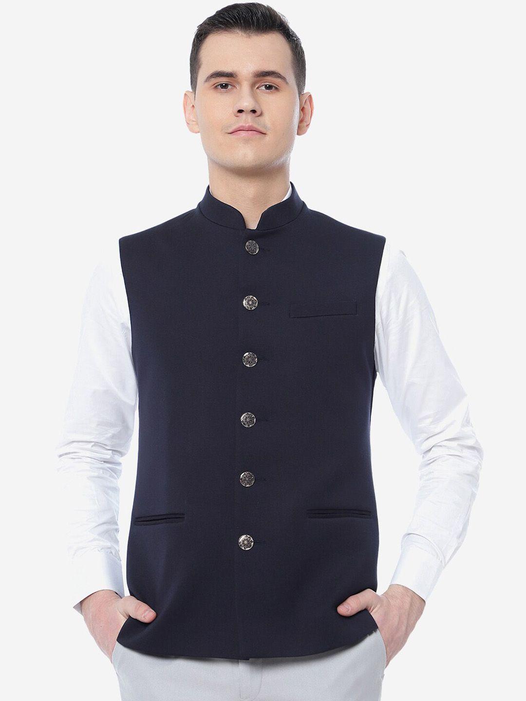 greenfibre-woven-regular-fit-nehru-jacket