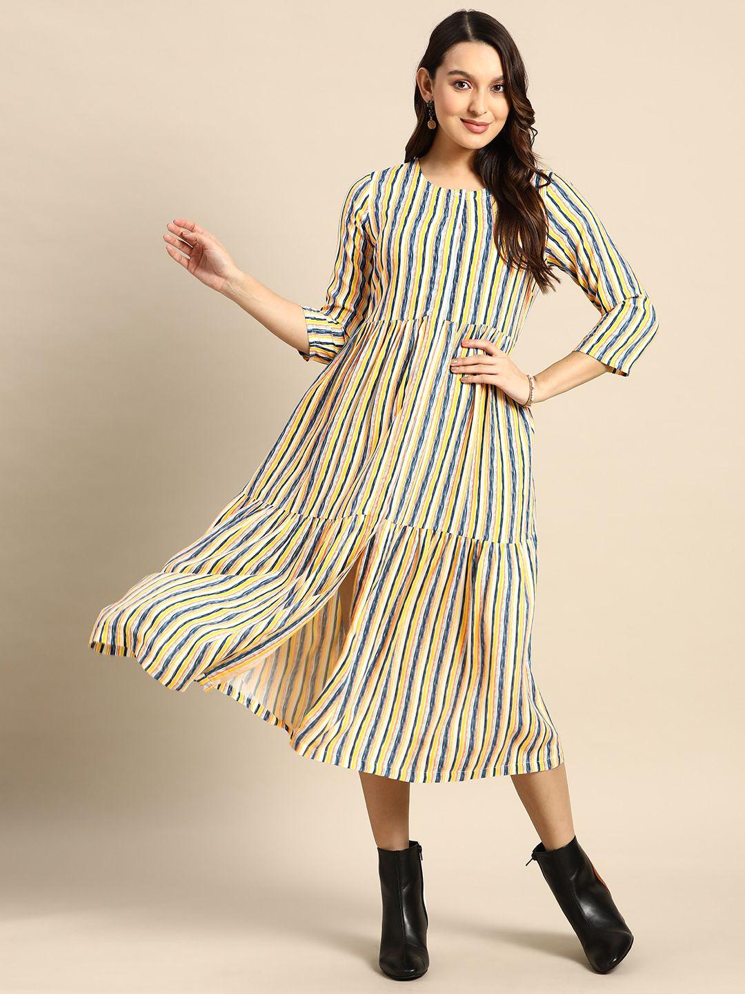sangria-striped-a-line-midi-dress