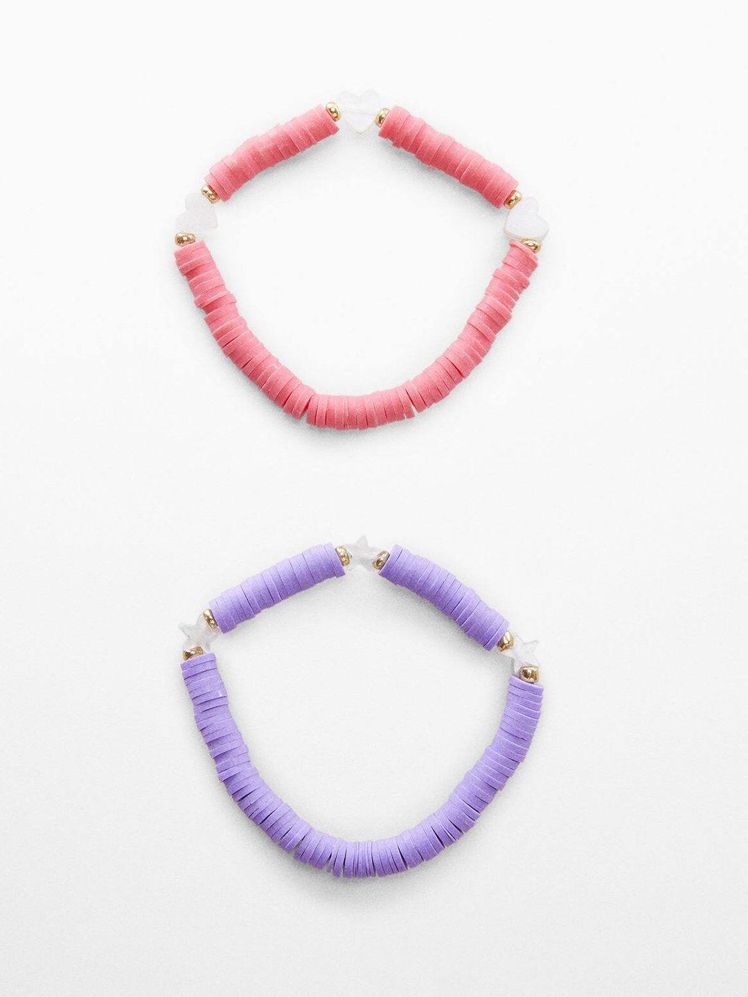 mango-kids-girls-set-of-2-beaded-star-elasticated-bracelets