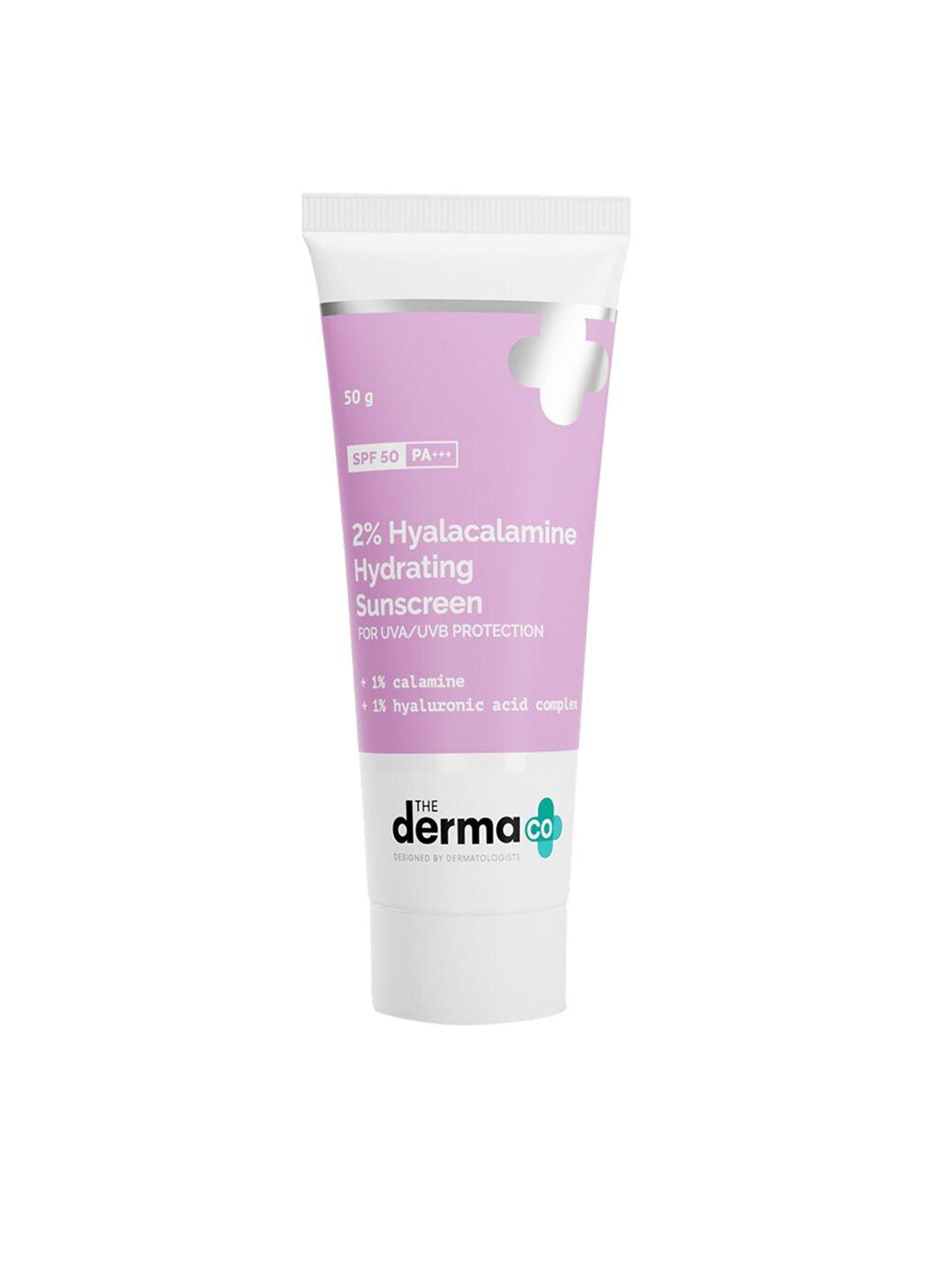 the-derma-co.-2%-hyalacalamine-hydrating-sunscreen-spf50-&-pa+++---50g