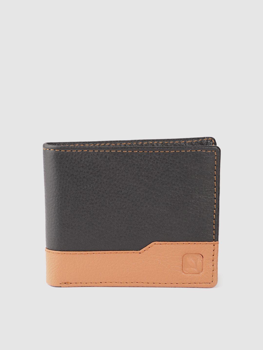 woodland-men-colourblocked-leather-two-fold-wallet