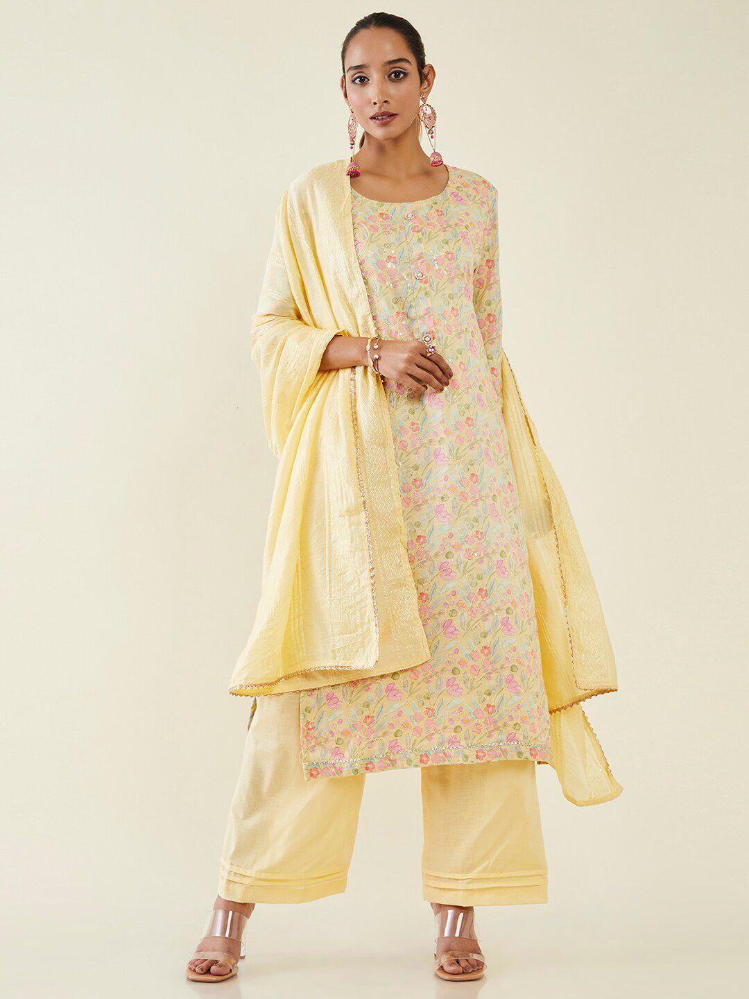 soch-printed-embroidered-with-sequinned-pure-cotton-unstitched-dress-material