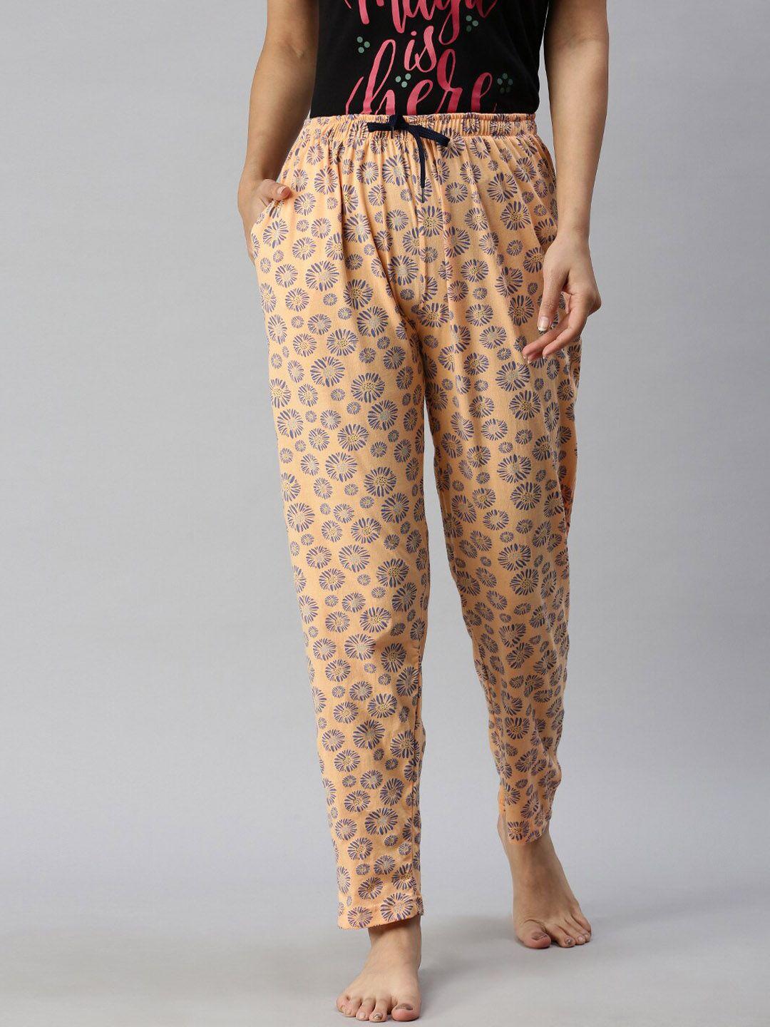 kryptic-women-printed-cotton-mid-rise-straight-lounge-pants