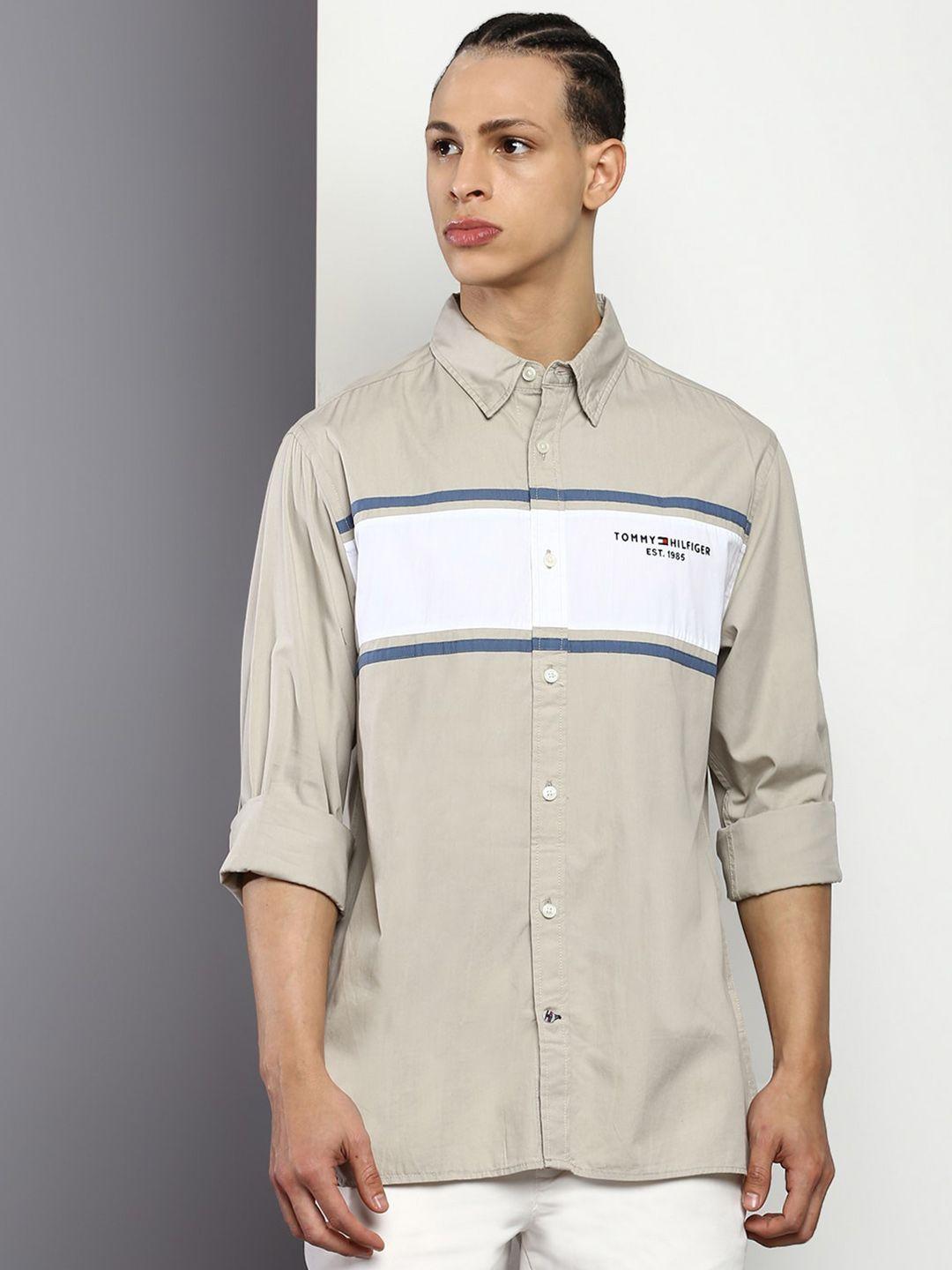 tommy-hilfiger-striped-cotton-casual-shirt