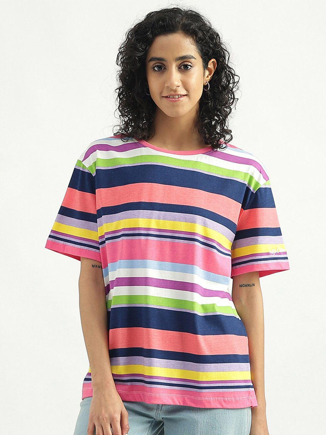 united-colors-of-benetton-round-neck-regular-fit-striped-cotton-t-shirt