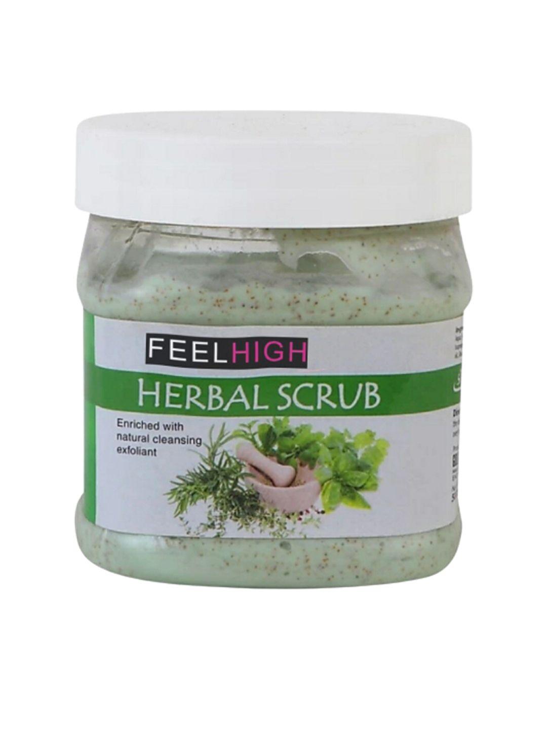 feelhigh-herbal-face-&-body-scrub-with-natural-cleansing-exfoliant---500-ml