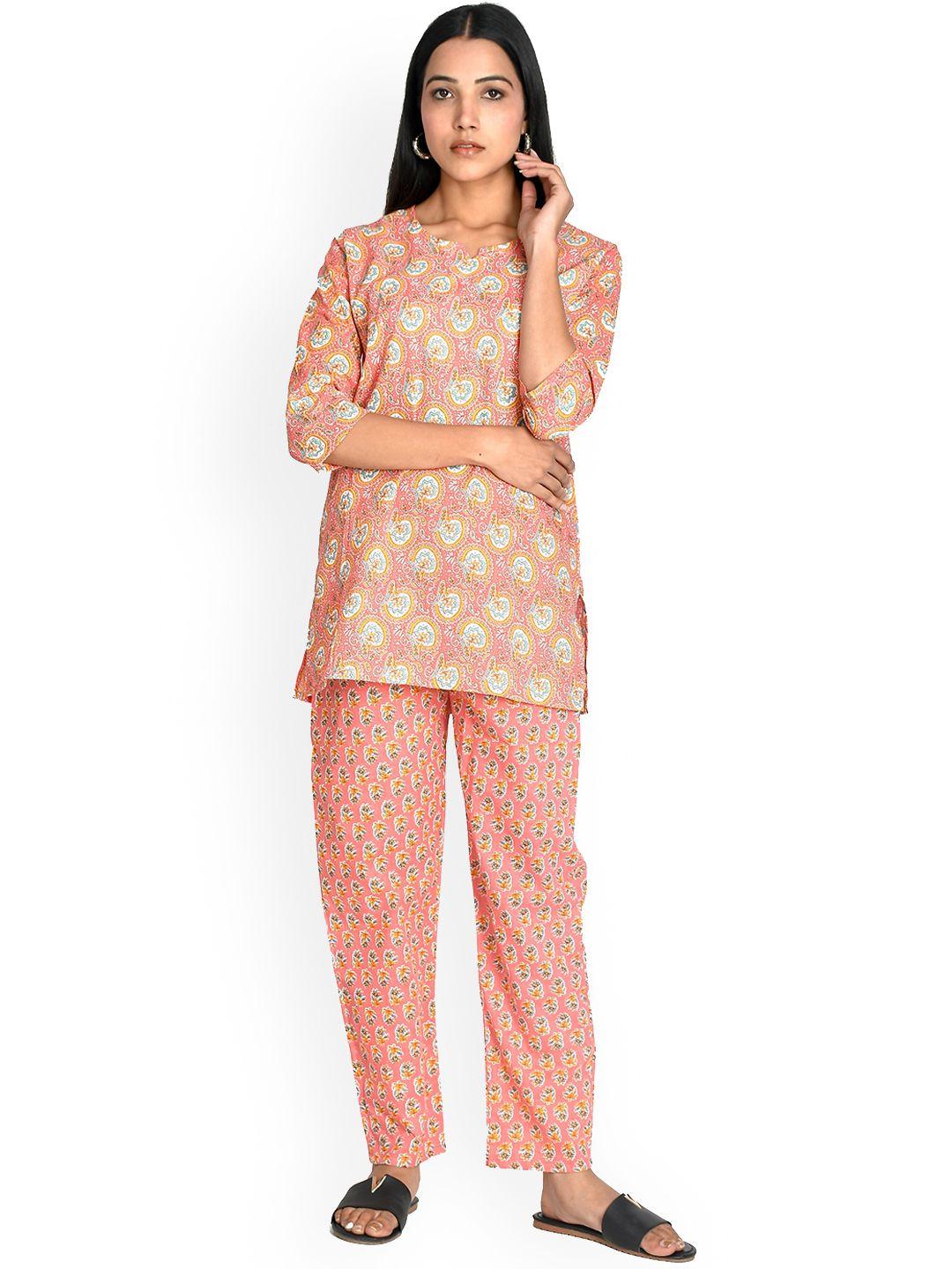 kesarya-women-printed-pure-cotton-night-suit