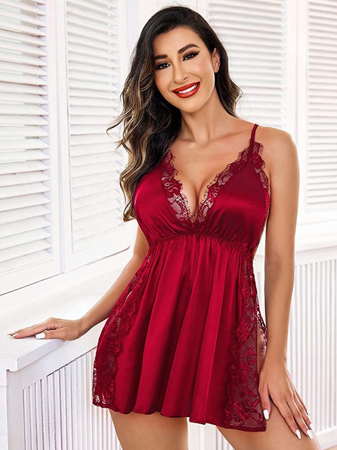 fims-floral-lace-v-neck-satin-baby-doll