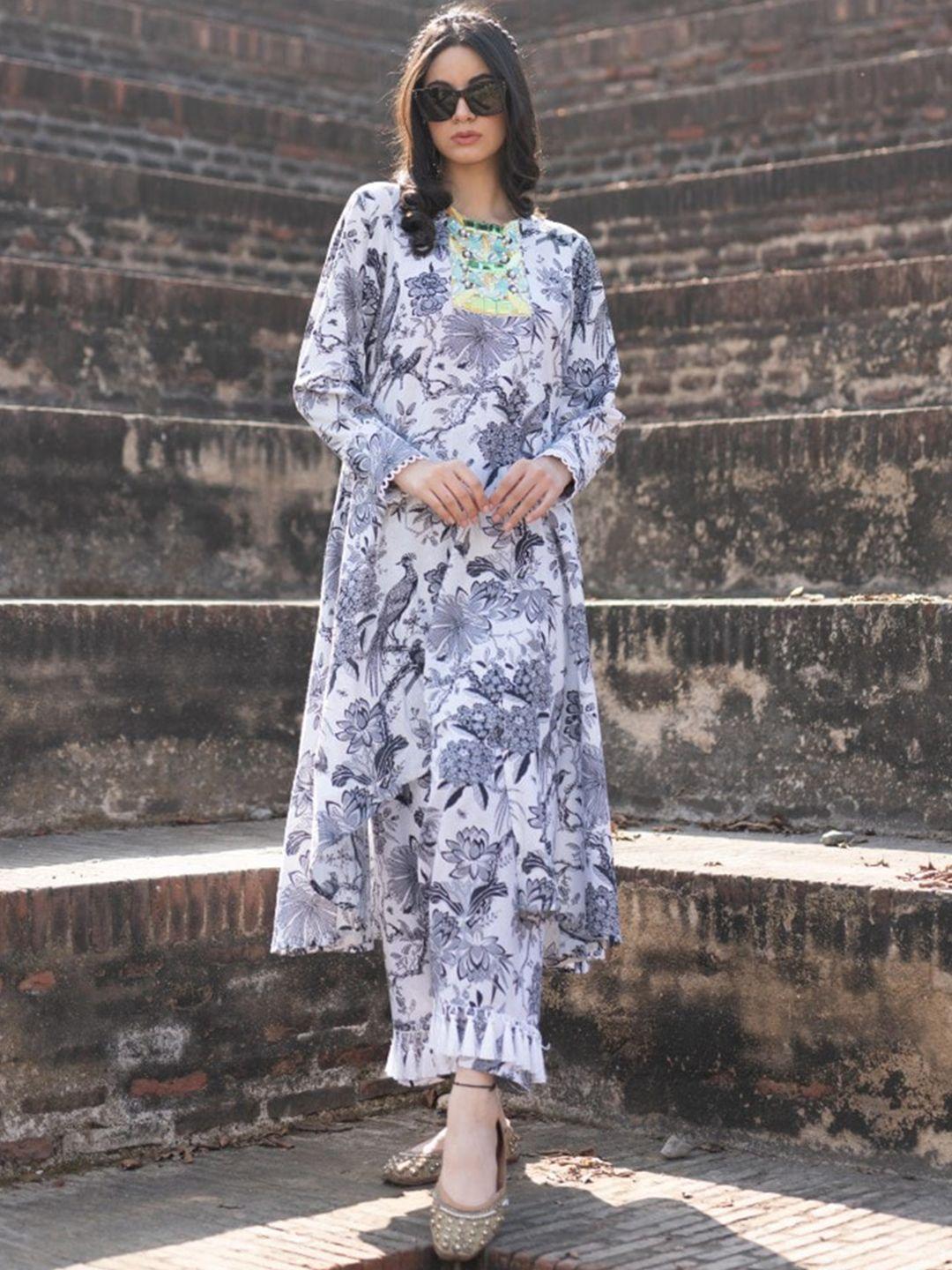 mani-dua-khanna-floral-embroidered-pure-cotton-kurta-with-trousers