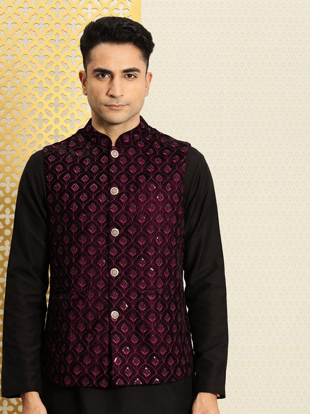 house-of-pataudi-embellished-sequined-thread-work-riwayat-nehru-jacket